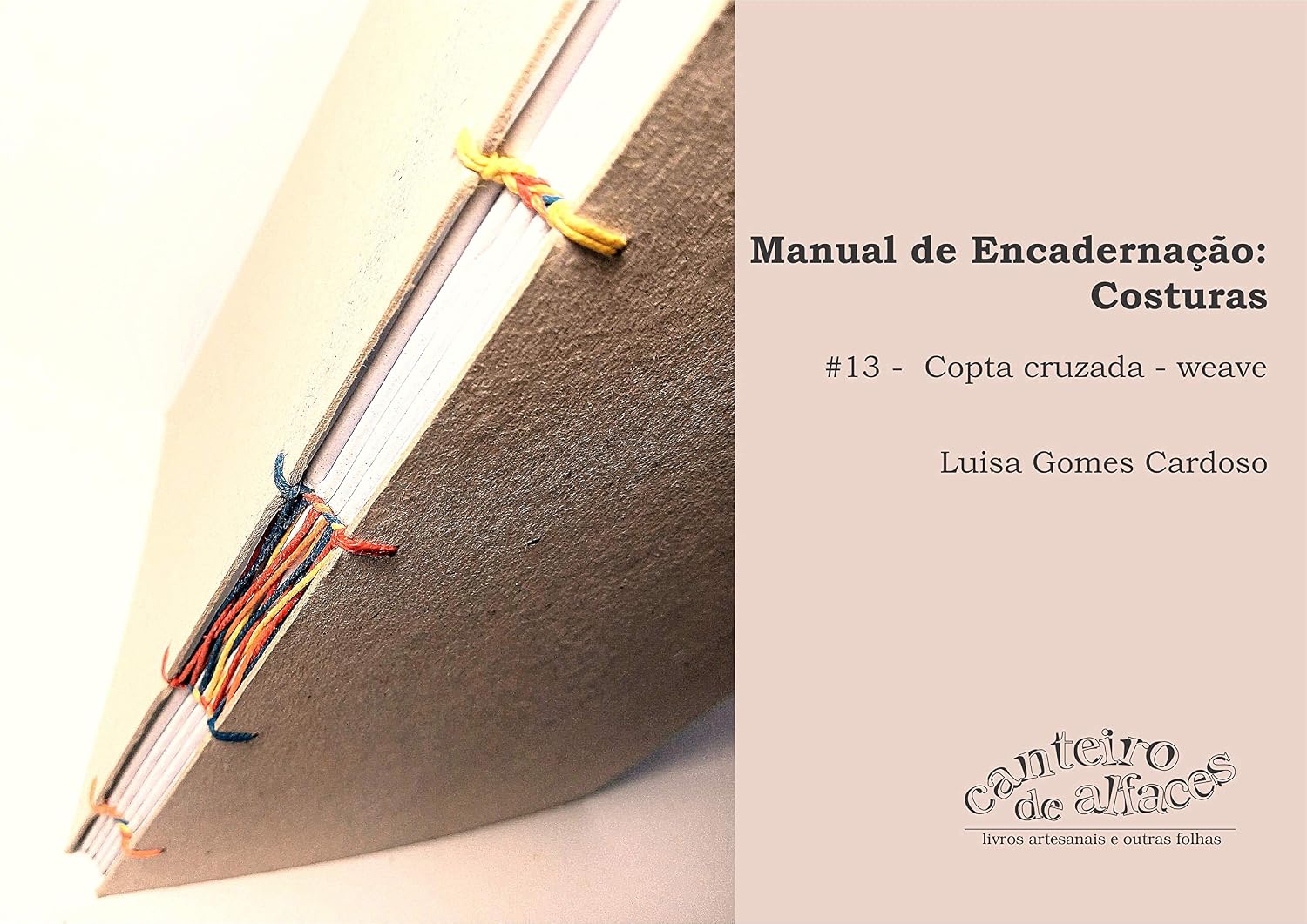 capítulo por capítulo baixar Manual de Encadernação: Costuras: #13 - Copta cruzada - Weave