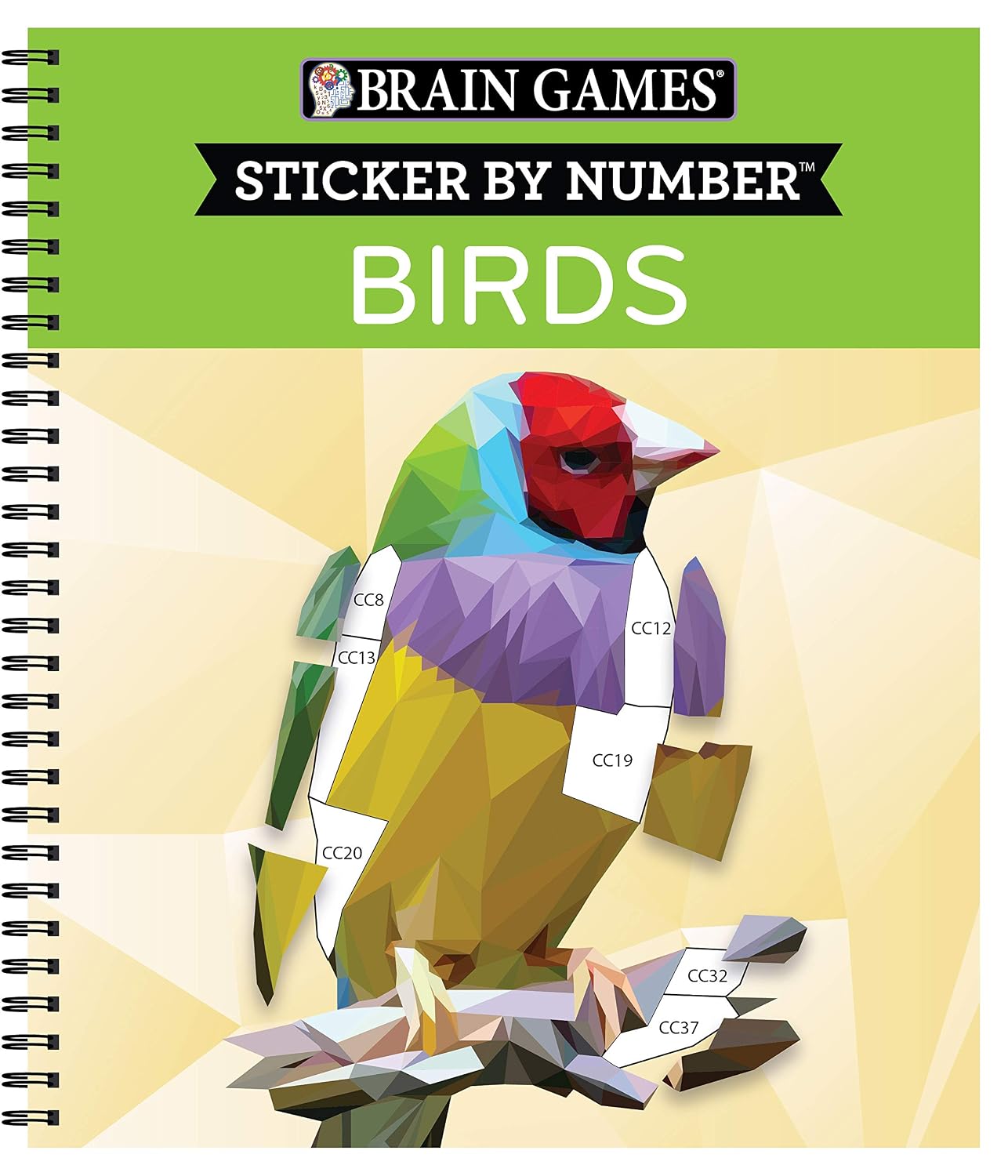 Brain Games - Sticker by Number: Birds (42 Images to Sticker) baixar o livro de graça
