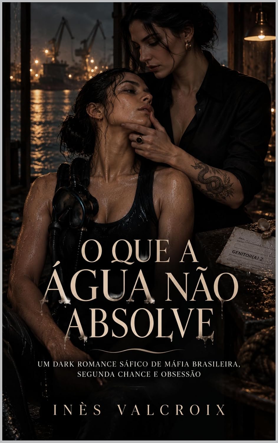 ler totalmente O QUE A ÁGUA NÃO ABSOLVE: Um Dark Romance Sáfico de Máfia Brasileira, Segunda Chance e Obsessão