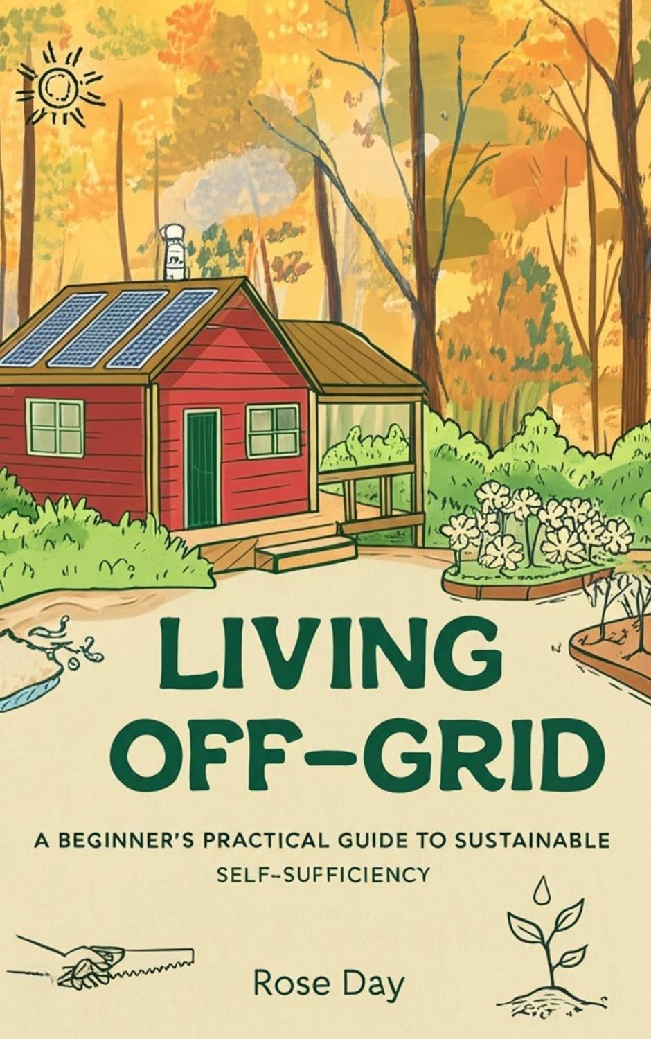 ler totalmente Living Off-Grid A Beginner's Practical Guide to Sustainable Self-Sufficiency: Build Your Own Sustainable Homestead – Power, Water, Food & Skills (English Edition)