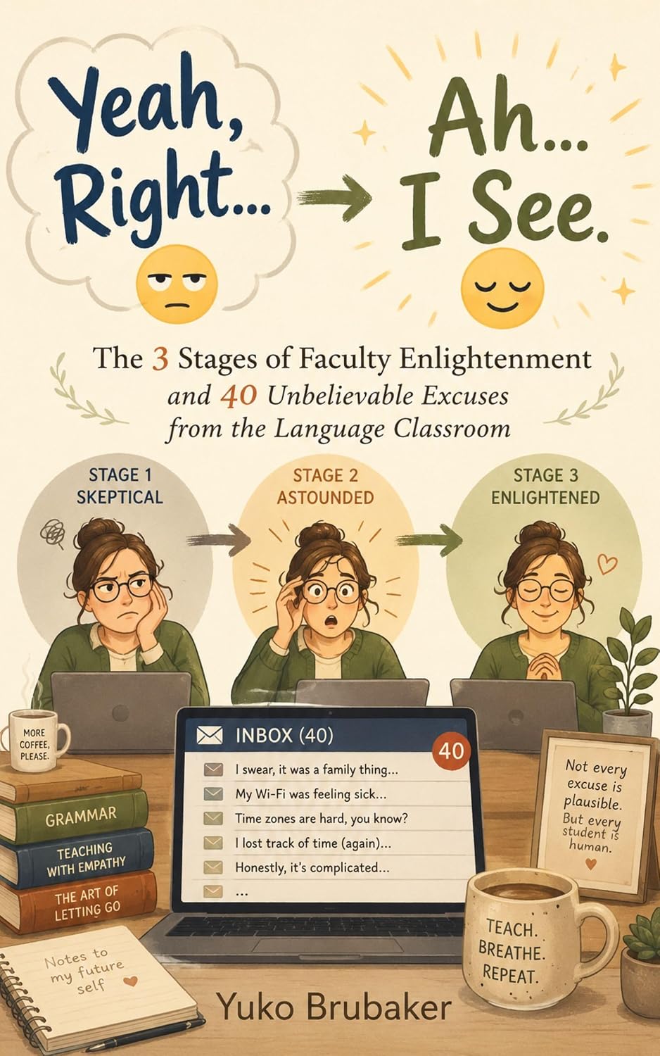 capítulo por capítulo baixar Yeah, Right..." to "Ah... I See.: The 3 Stages of Faculty Enlightenment and 40 Unbelievable Excuses from the Language Classroom (English Edition)