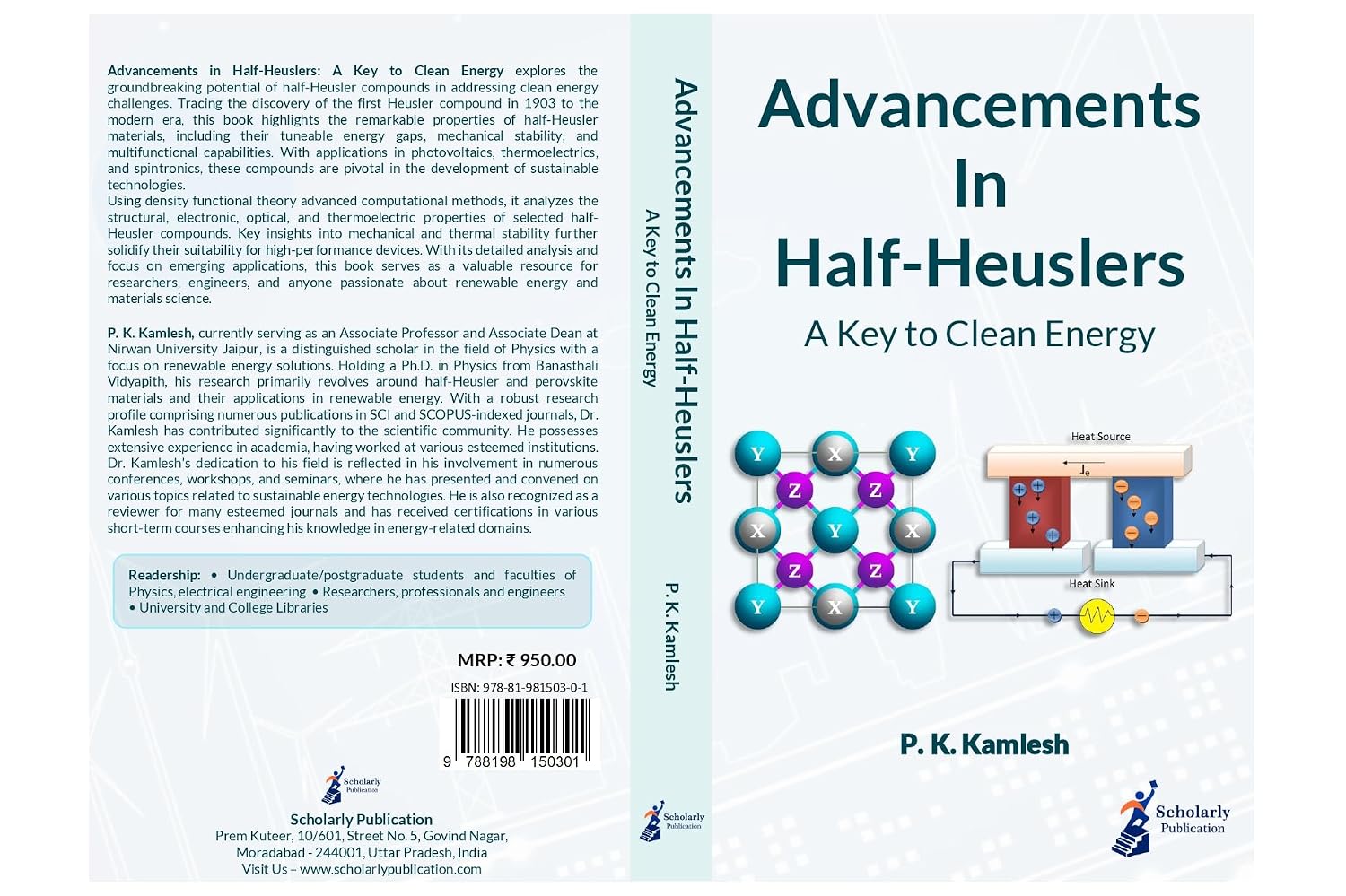 ler totalmente Advancements in Half-Heuslers: A Key to Clean Energy (English Edition)