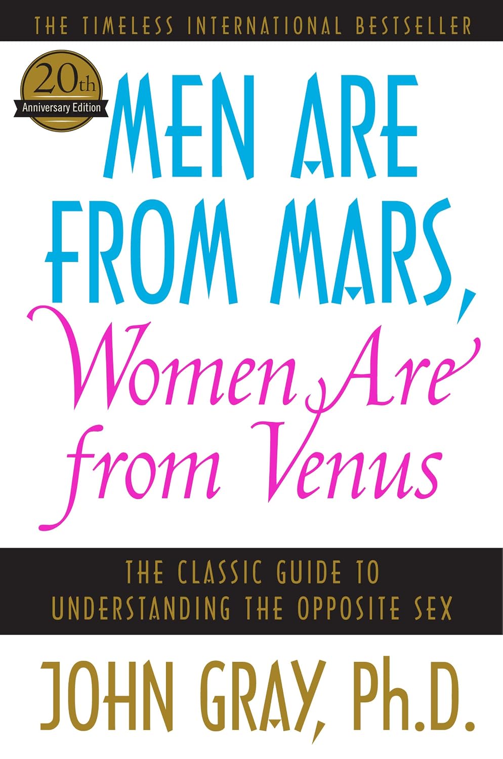 Men Are from Mars, Women Are from Venus: The Classic Guide to Understanding the Opposite Sex (English Edition)