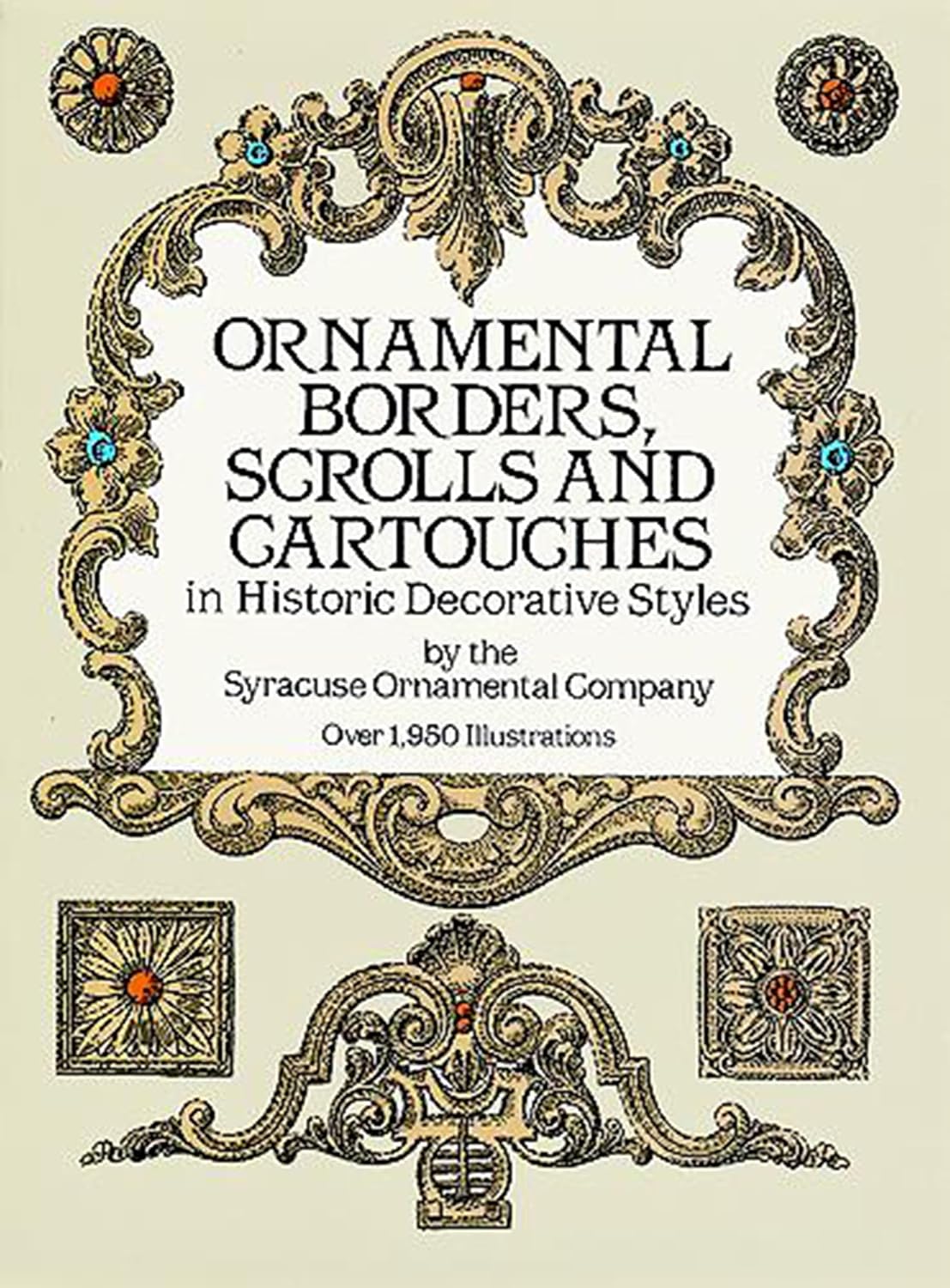 ler totalmente Ornamental Borders, Scrolls and Cartouches in Historic Decorative Styles (Dover Pictorial Archive) (English Edition)