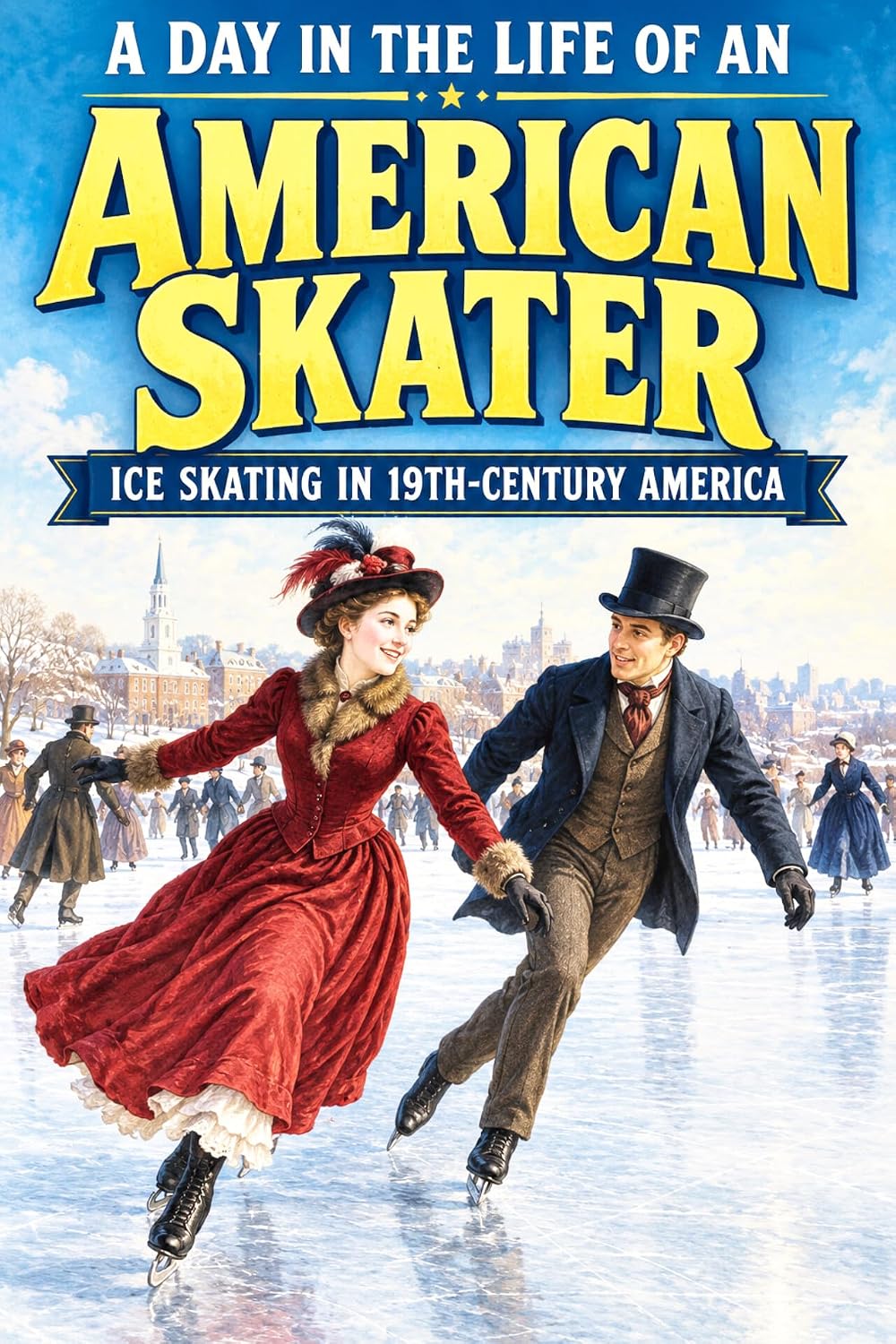 ler totalmente A Day in the Life of an American Skater: Ice Skating in 19th-Century America (English Edition)
