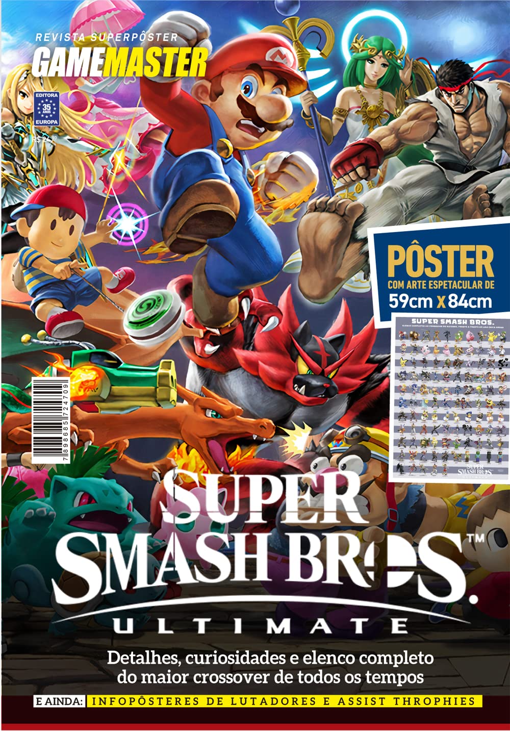 Super Smash Bros Ultimate - Arte B - Superpôster Game Master baixar livro de graça
