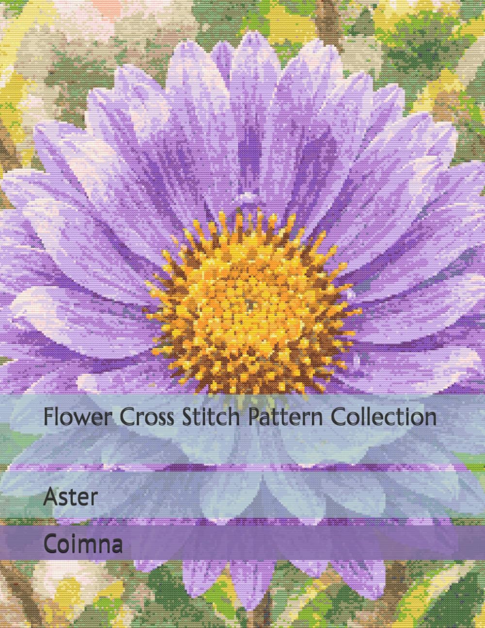 Flower Cross Stitch Pattern Collection: Aster
