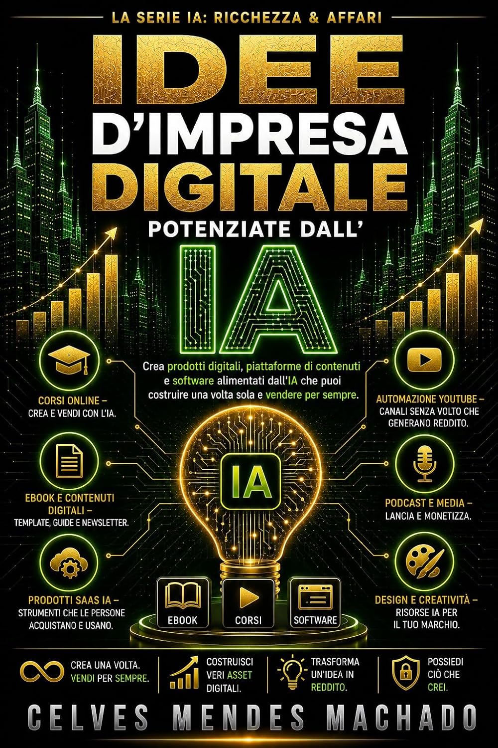 Idee d’Impresa Digitale Potenziate dall’IA: Una Guida Pratica e Verificata a Costruire e Vendere Prodotti Digitali, Contenuto, e Micro-SaaS ("La Ricchezza... Affari con l'IA" Vol. 3) (Italian Edition) baixar livro de graça