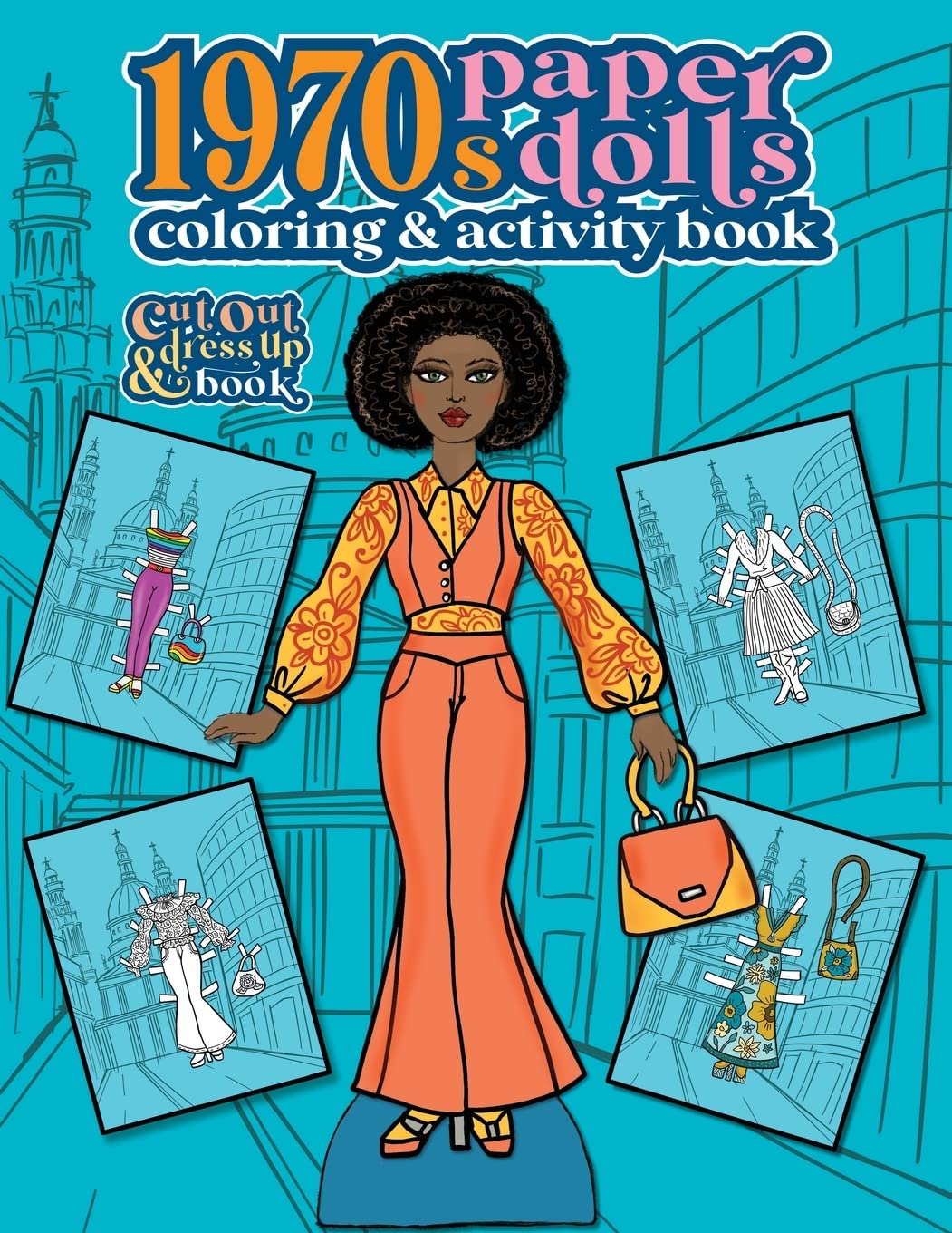 capítulo por capítulo baixar 1970s Paper Dolls Coloring and Activity Book: A Cut Out and Dress Up Book For All Ages: 5