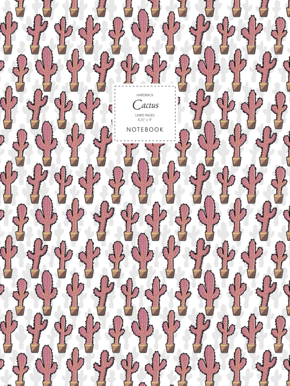 Cactus Notebook - Lined Pages - 8.25" x 11" - Hardback: (Saguaro Happy Hour Edition) Large Hard Cover Notebook 192 lined pages (8.25 x 11 inches / 20.96 x 27.94cm / Near A4) baixar o livro de graça