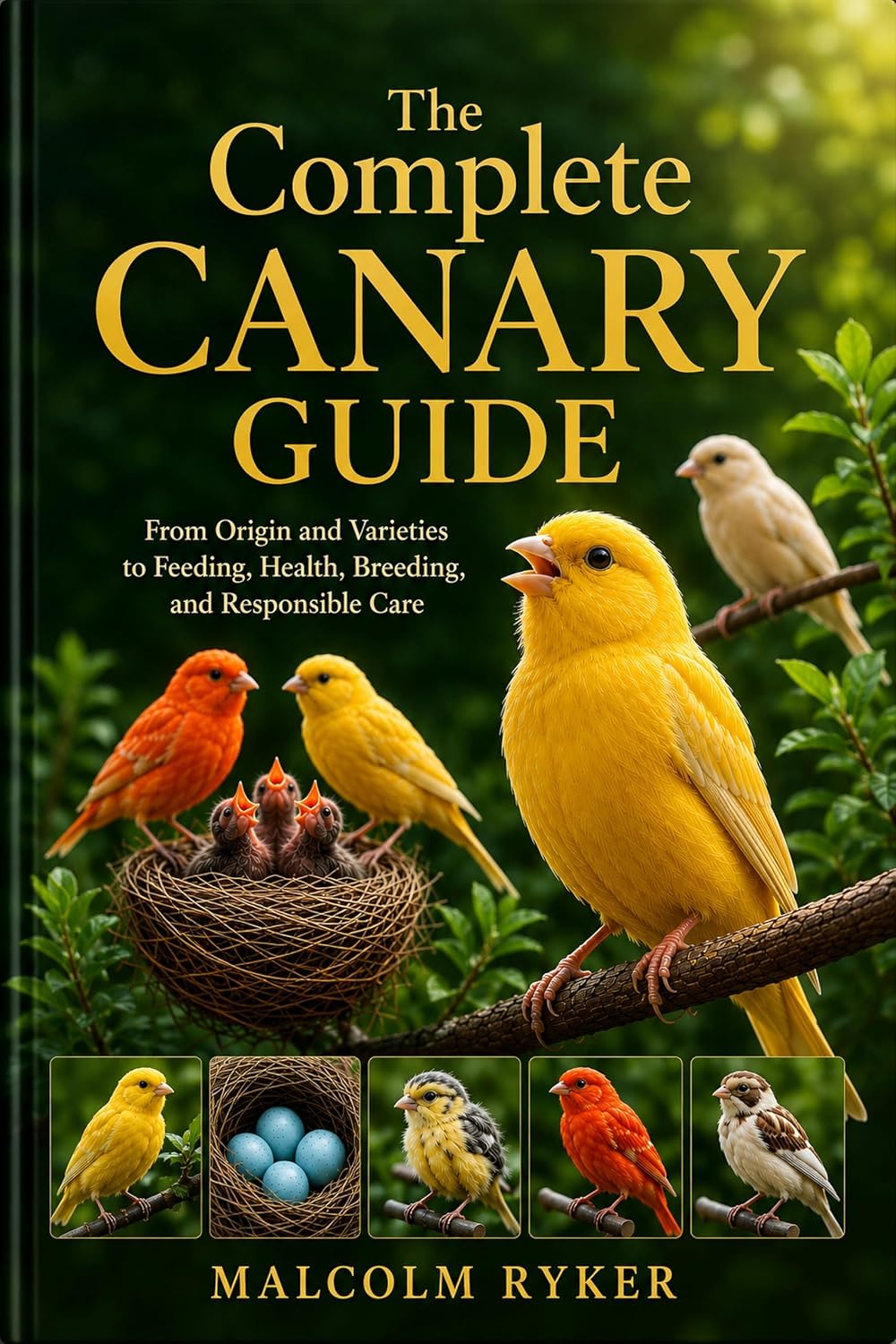 ler totalmente The Complete Canary Guide: From Origin and Varieties to Feeding, Health, Breeding, and Responsible Care (English Edition)