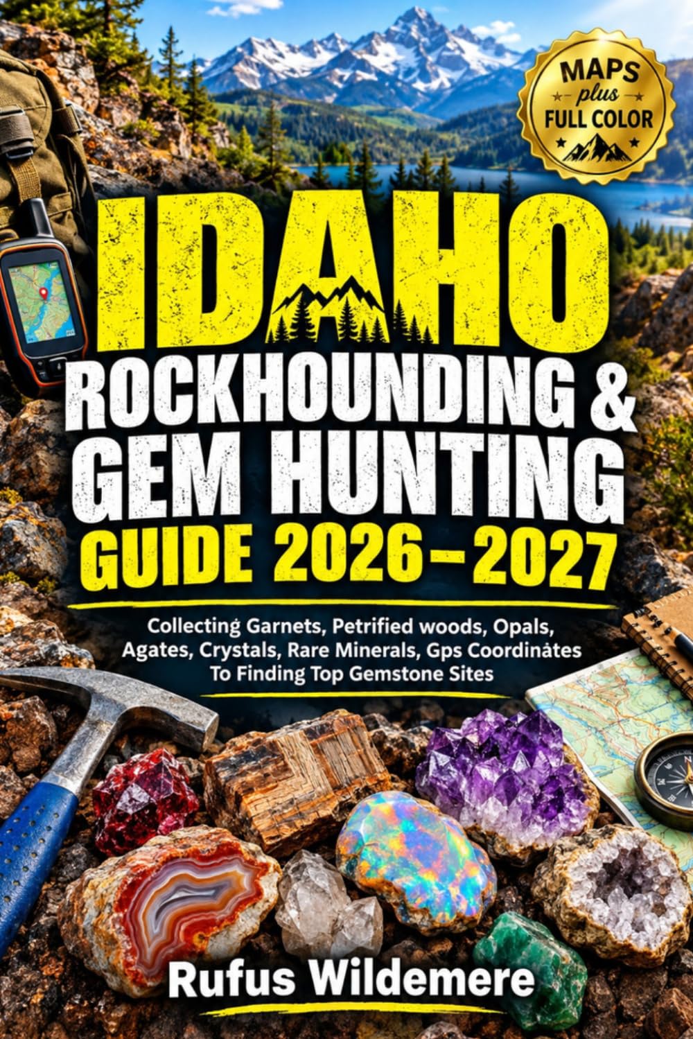 Idaho Rockhounding & Gem Hunting Guide 2026–2027 (FULL-COLOR): Collecting Garnets, Petrified woods, Opals, Agates, Crystals, Rare Minerals, Gps Coordinates To Finding Top Gemstone Sites (WITH MAPS) baixar o livro de graça