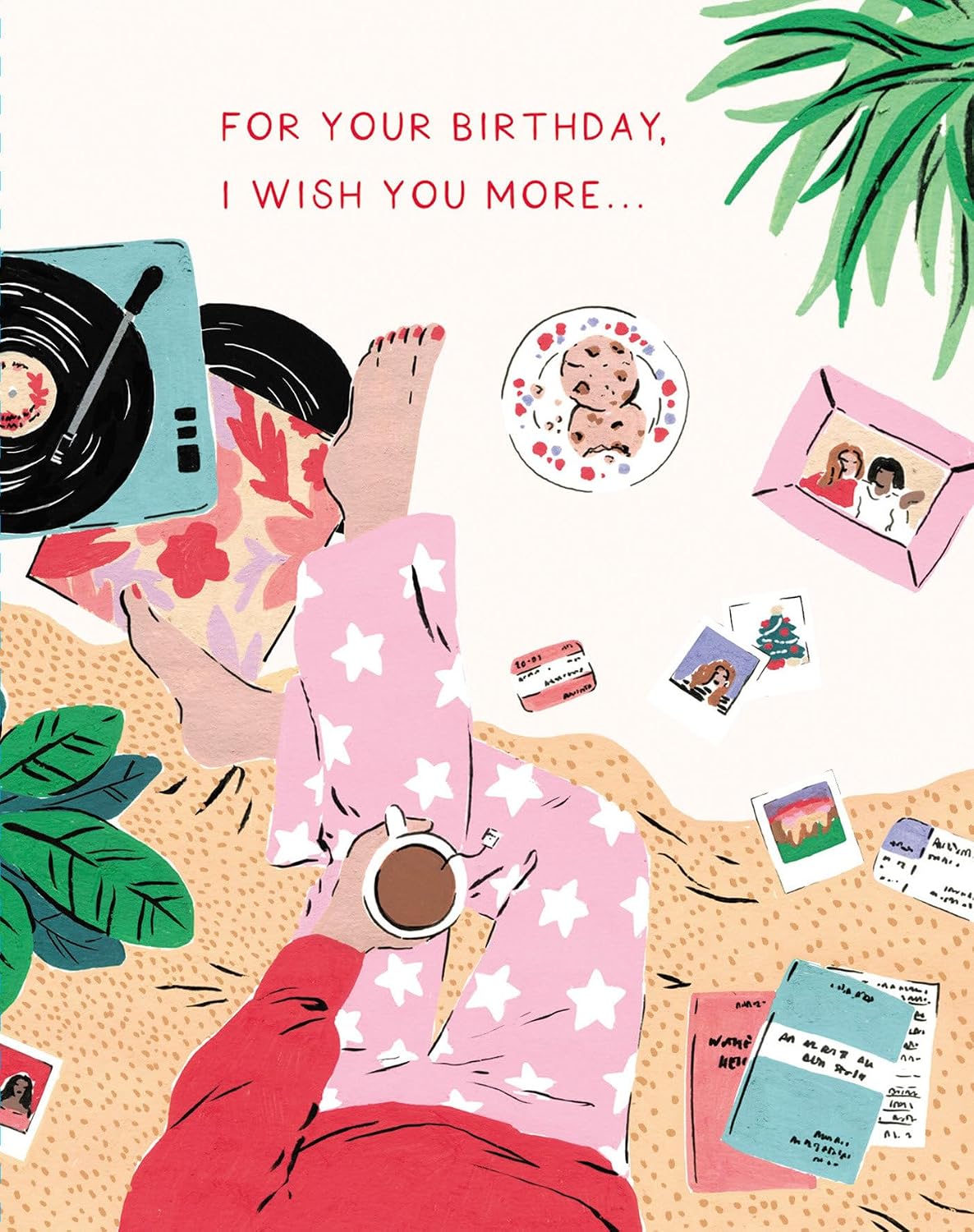 Love Muchly Greeting Cards: Birthday - For your birthday, I wish you more (Pack of 6) baixar o livro de graça