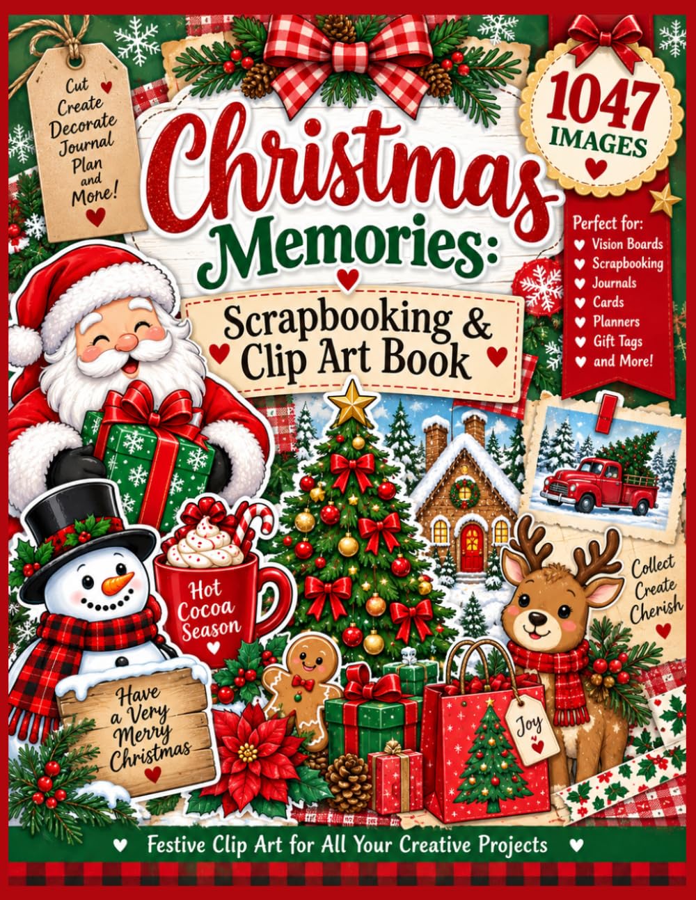 ler totalmente Christmas Memories: Scrapbooking & Clip Art Book