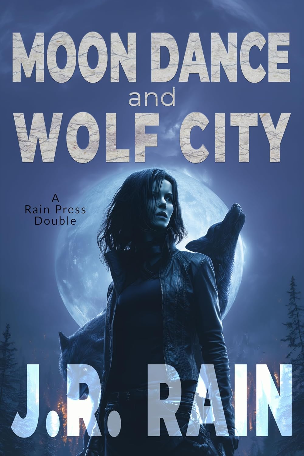 Moon Dance & Wolf City: Two Paranormal Private Eye Mysteries (English Edition)