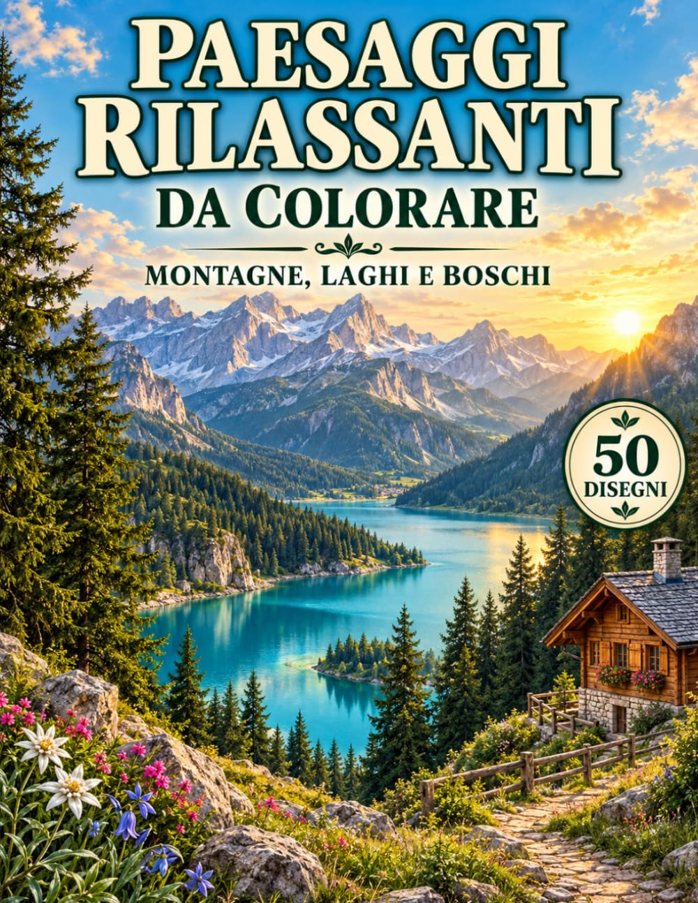 capítulo por capítulo baixar Paesaggi Rilassanti da Colorare: Libro da Colorare per Adulti con 50 Paesaggi di Montagne, Laghi e Boschi | Disegni della Natura per Rilassarsi e Ritrovare la Calma (Italian Edition)