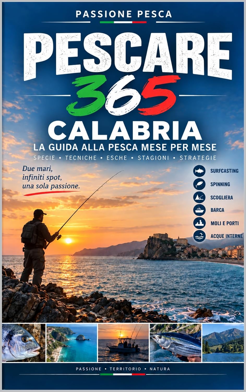 PESCARE 365 – CALABRIA: La guida alla pesca mese per mese: specie, tecniche, esche, stagioni e strategie (365 Pescare in Italia Vol. 4) (Italian Edition) baixar o livro de graça