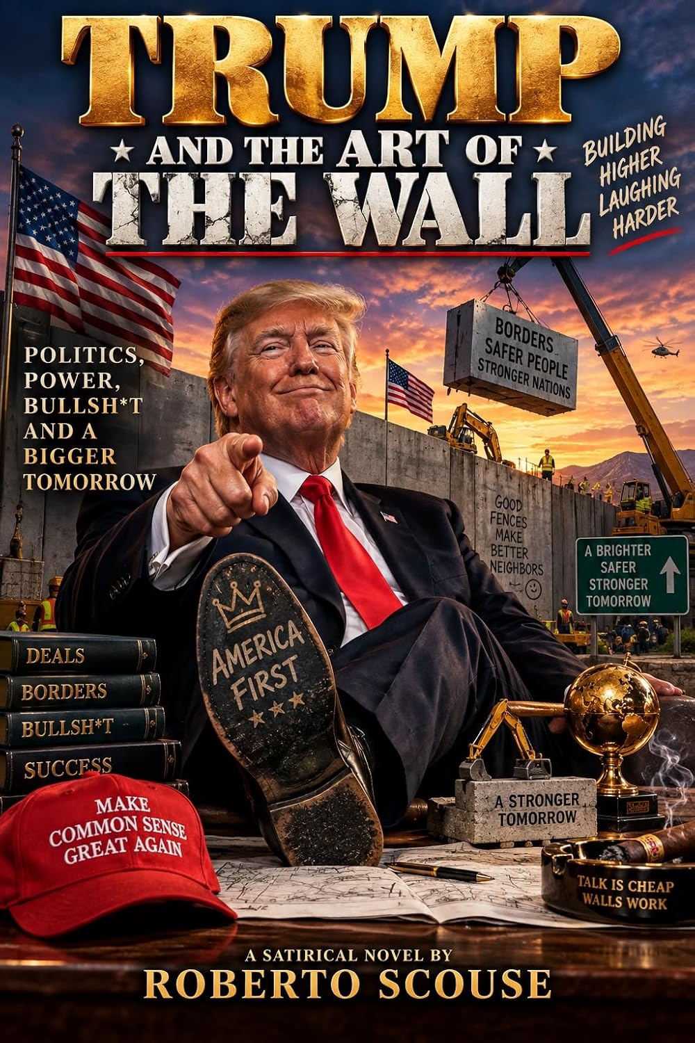 Trump and the Art of the Wall: How One Man, One Mad Scouser, and a Ton of Cannabis Bricks Changed the World (English Edition) baixar o livro de graça