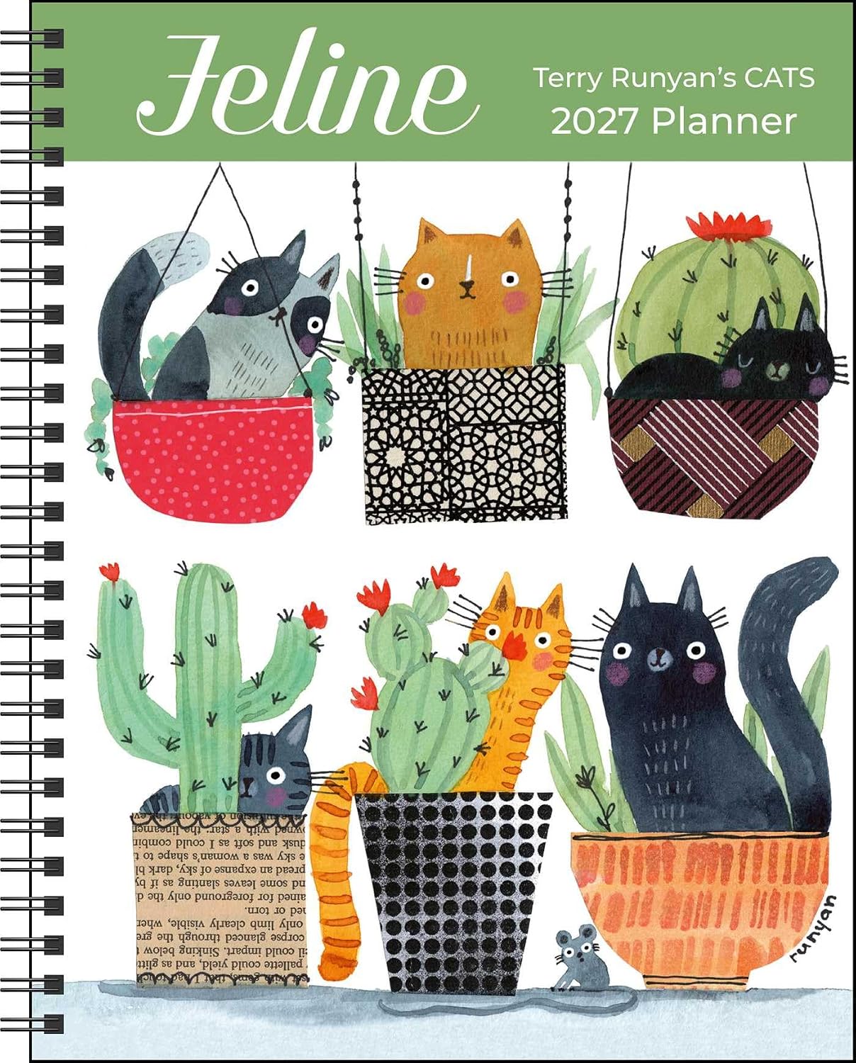 capítulo por capítulo baixar Feline 2027 Monthly/Weekly Planner Calendar