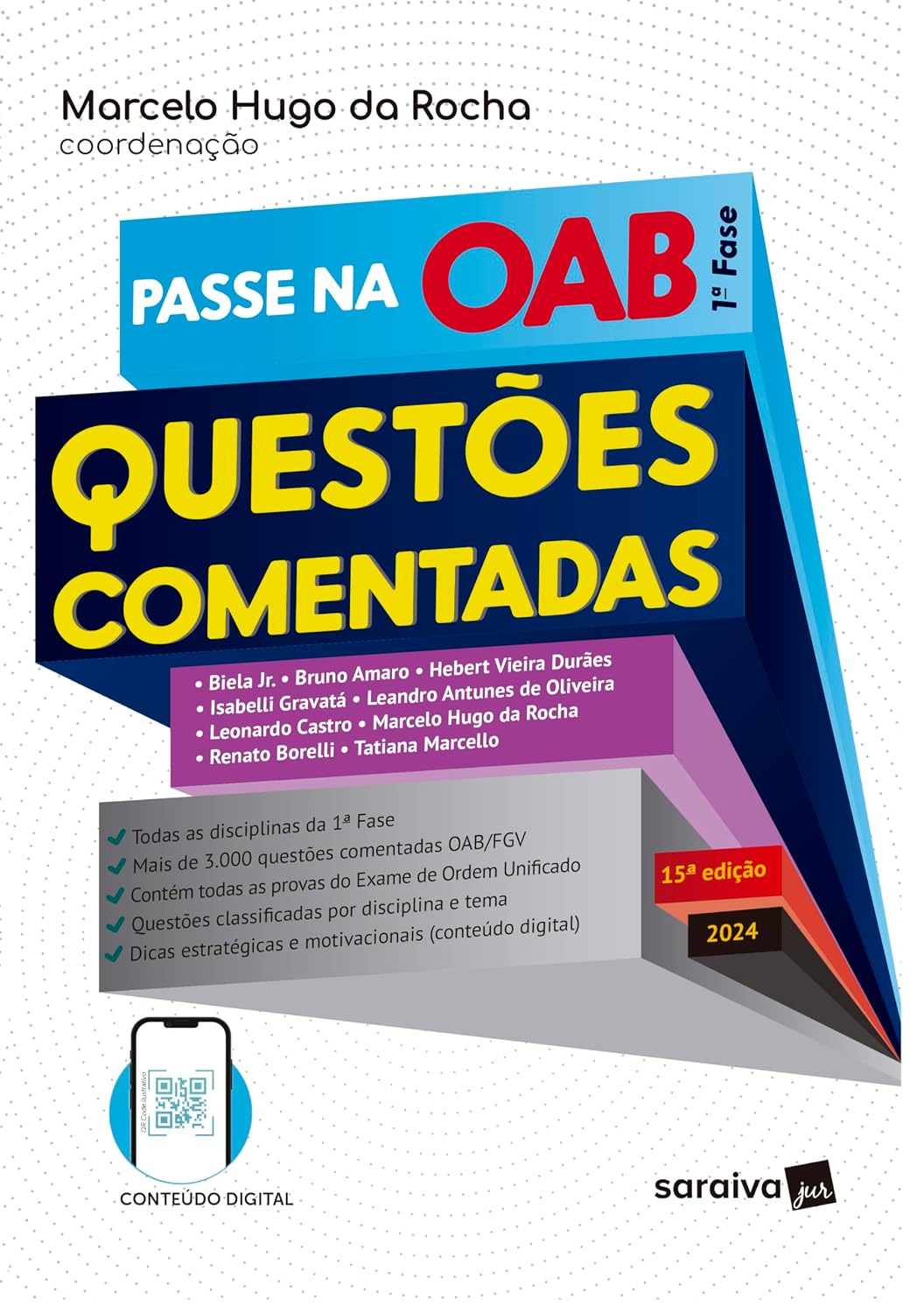 Passe na OAB 1ª Fase - Questões Comentadas - 15ª Edição 2024 baixar o livro de graça