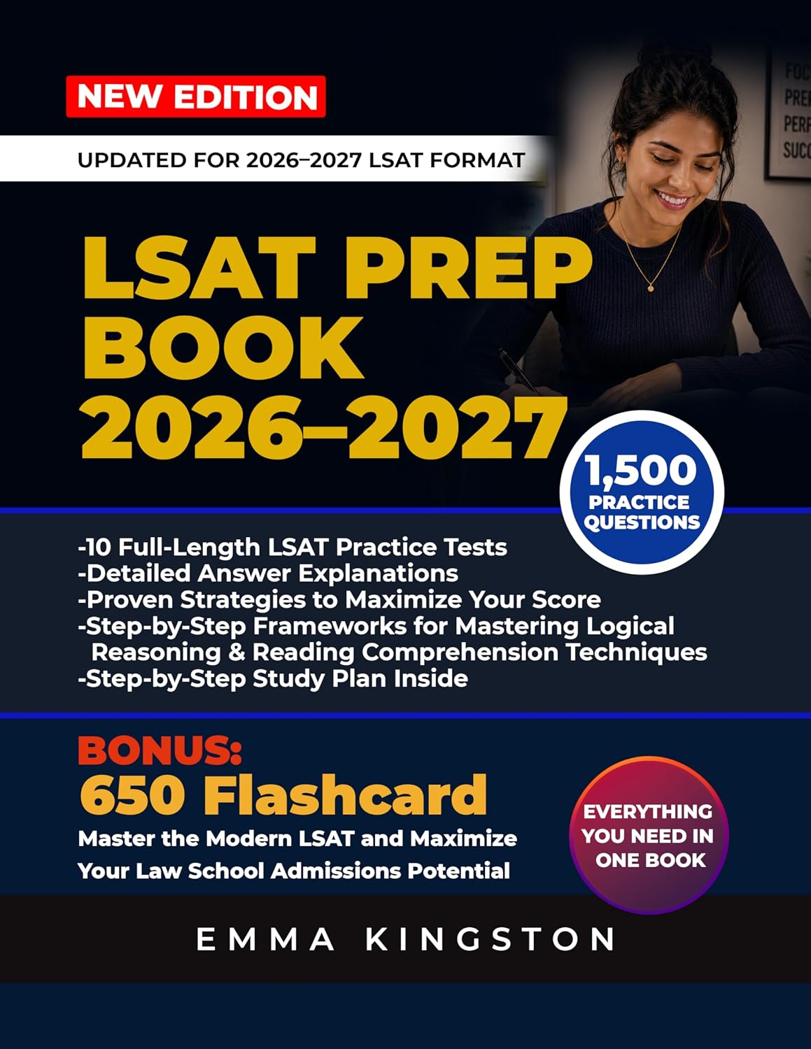 LSAT PREP BOOK: Complete Study Guide to Pass the LSAT Exam with 1500 Questions, 10 Full-Length Practice Tests, Detailed Answer Explanations, and Proven... to Maximize Your Score (English Edition) baixar livro de graça