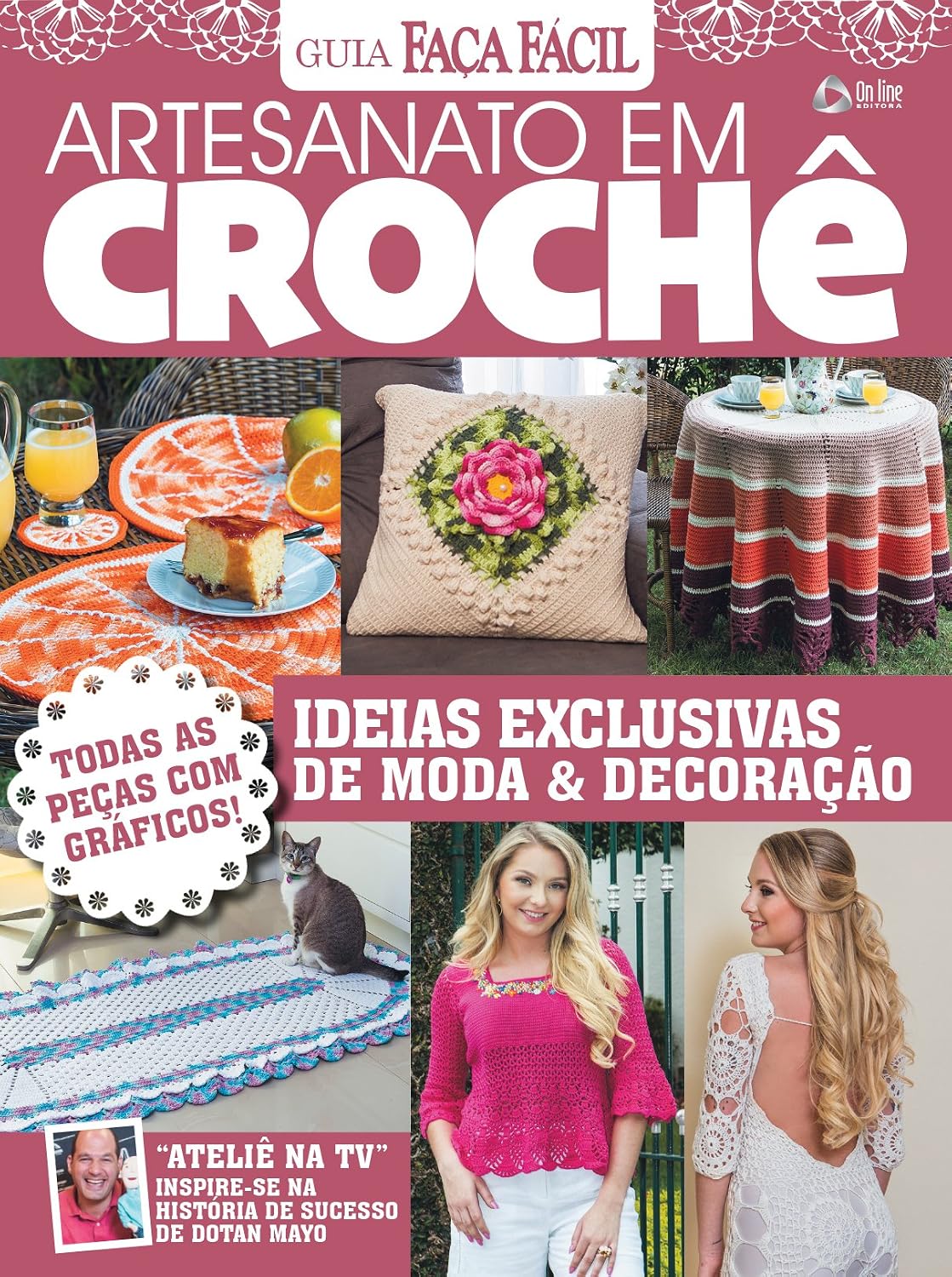 ler totalmente Guia Faça Fácil: Artesanato em Crochê 03