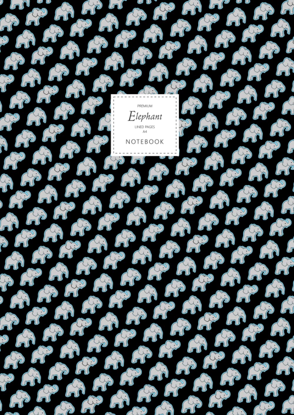 capítulo por capítulo baixar Elephant Notebook - Lined Pages - A4 - Premium: (Night Blue Edition) Fun notebook 192 lined pages (A4 / 8.27x11.69 inches / 21x29.7cm)