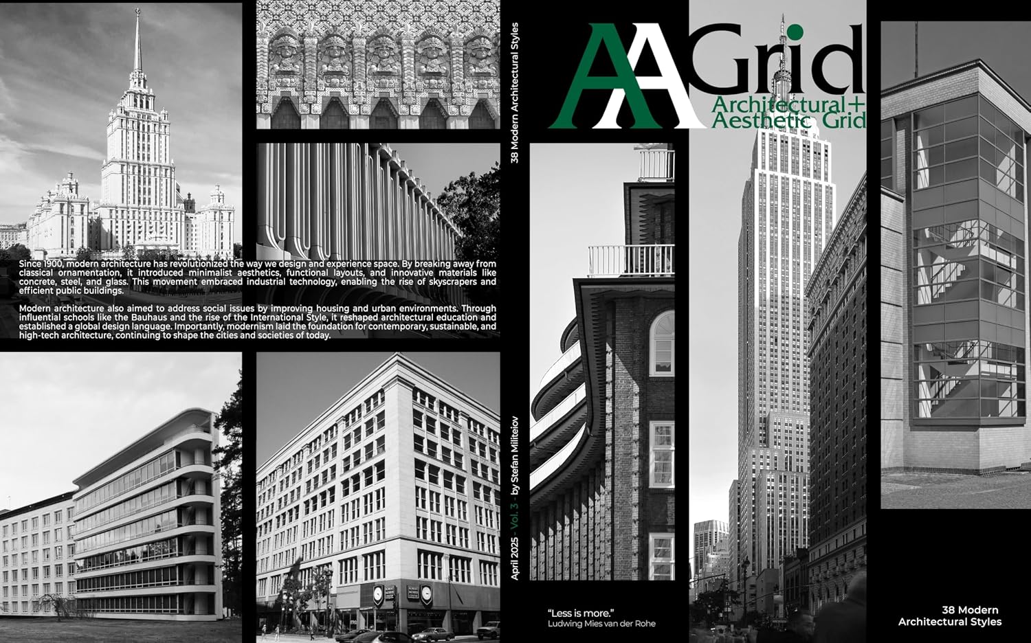ler totalmente Architectural+Aesthetic Grid: 38 Modern Architectural Styles (English Edition)