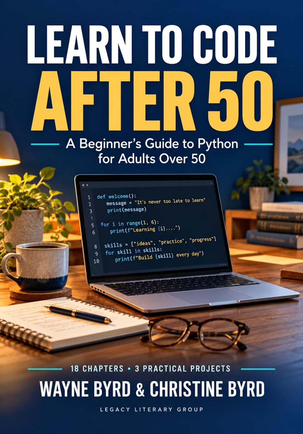 capítulo por capítulo baixar Learn to Code After 50: A Beginner’s Guide to Python for Adults Over 50 (English Edition)