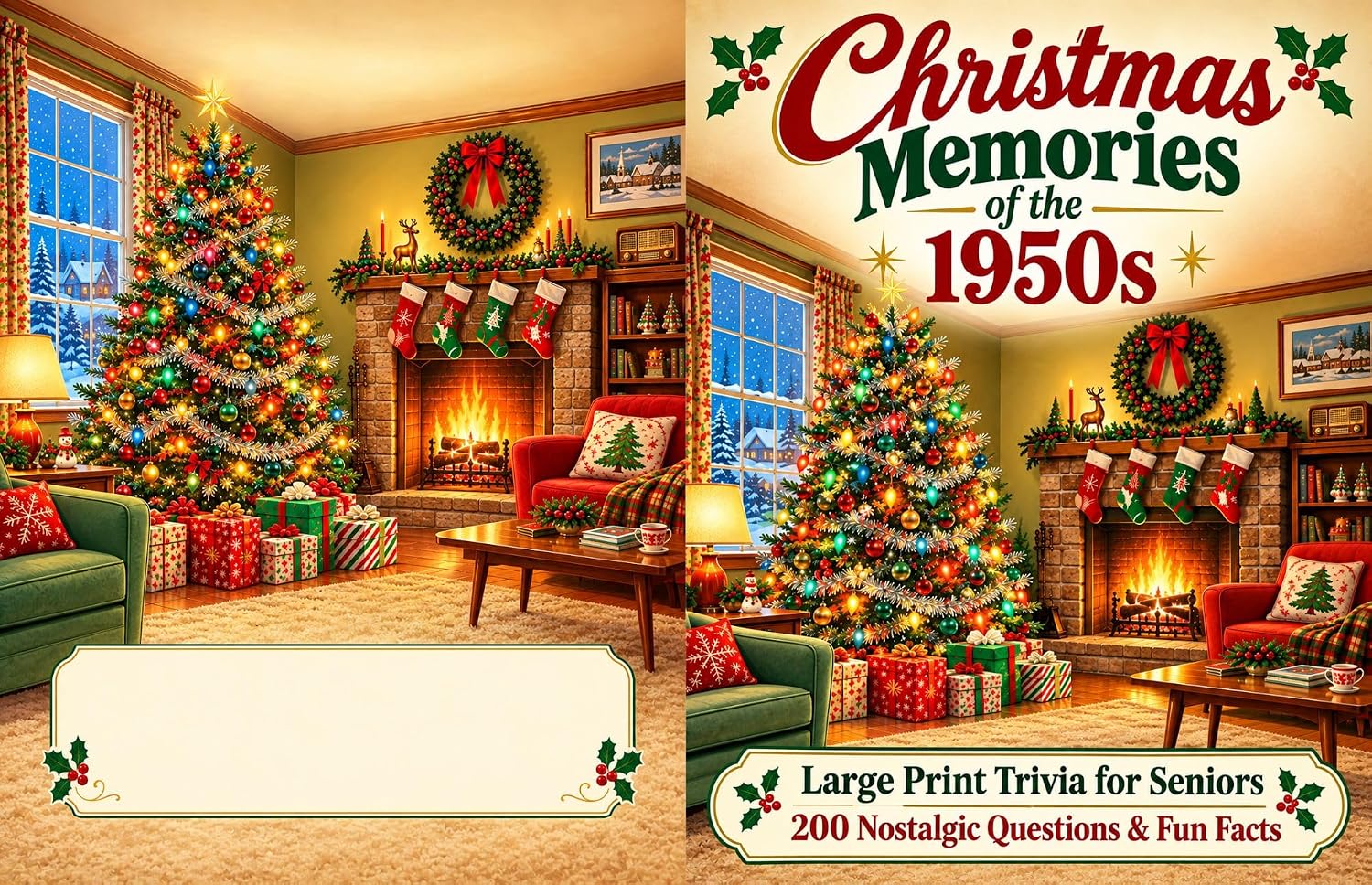Christmas Memories of the 1950s: Large Print Trivia for Seniors: 200 Nostalgic Questions & Fun Facts (English Edition) baixar livro de graça