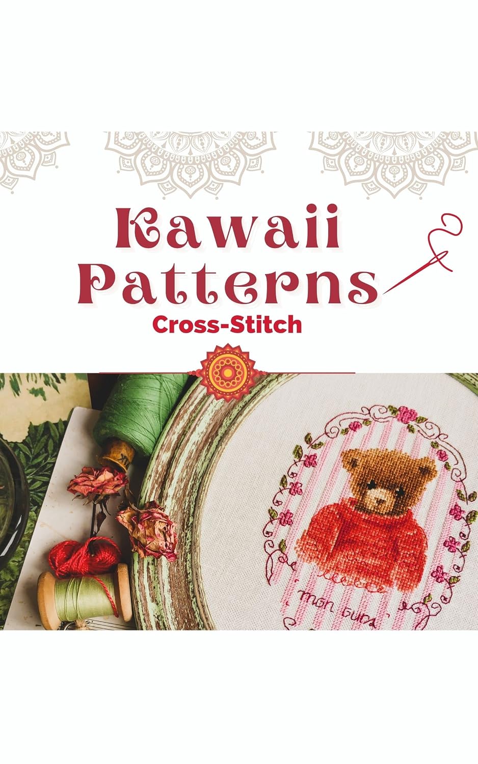 capítulo por capítulo baixar Cross-Stitch Patterns Book: Easy and simple corss stitch for beginners adults children, stress releasing relaxing embroidery patterns for everybody crocheting... embroidery handcraft ideas (English Edition)