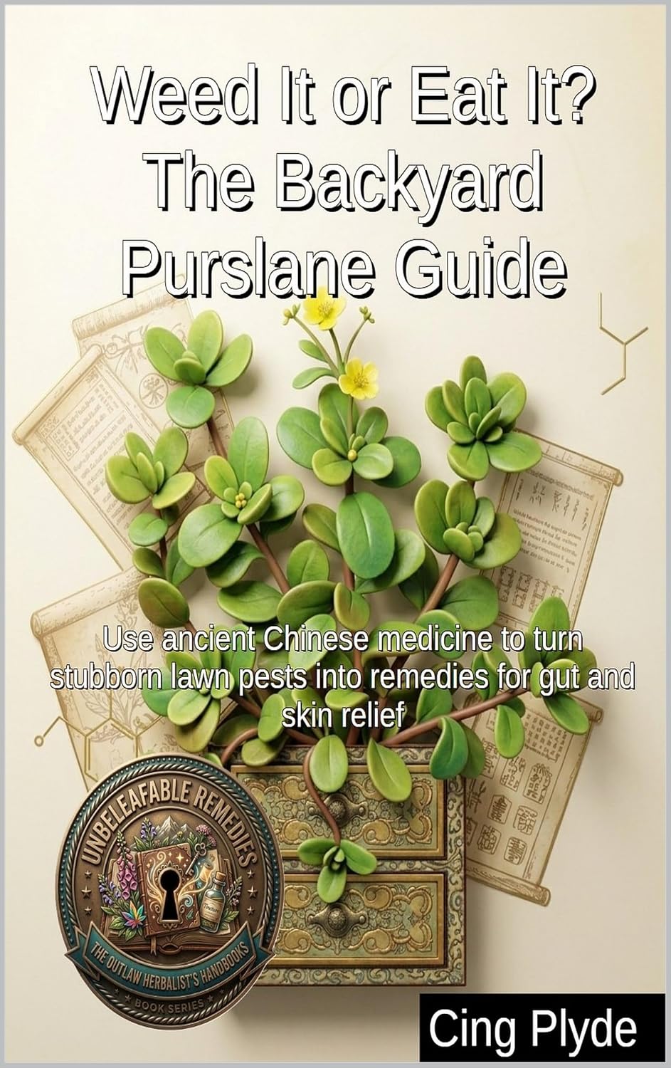 capítulo por capítulo baixar Weed It or Eat It? The Backyard Purslane Guide: Use ancient Chinese medicine to turn stubborn lawn pests into remedies for gut and skin relief (Unbeleafable... Herbalist's Handbooks) (English Edition)