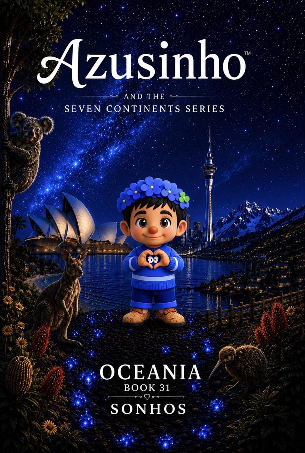 Azusinho™ Série Sete Continentes · Oceânia 31:Sonhos (Azusinho · Sete Continentes Livro 39)
