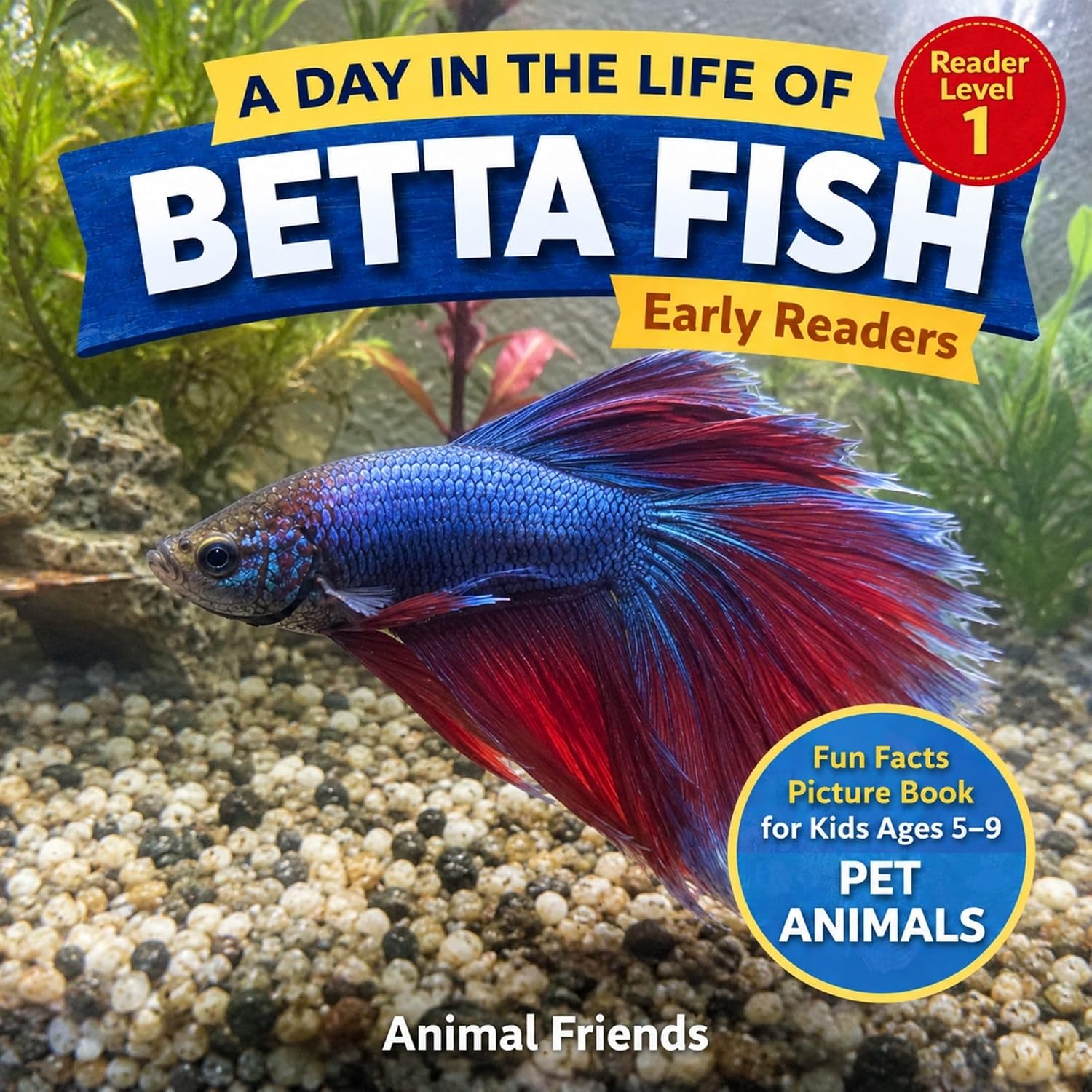 Betta Fish: A Day in the Life of a Betta Fish for Kids: Fun Facts Nonfiction Picture Book for Early Readers, Classrooms, and Homeschool Kids Ages 5–9 (English Edition) baixar o livro de graça