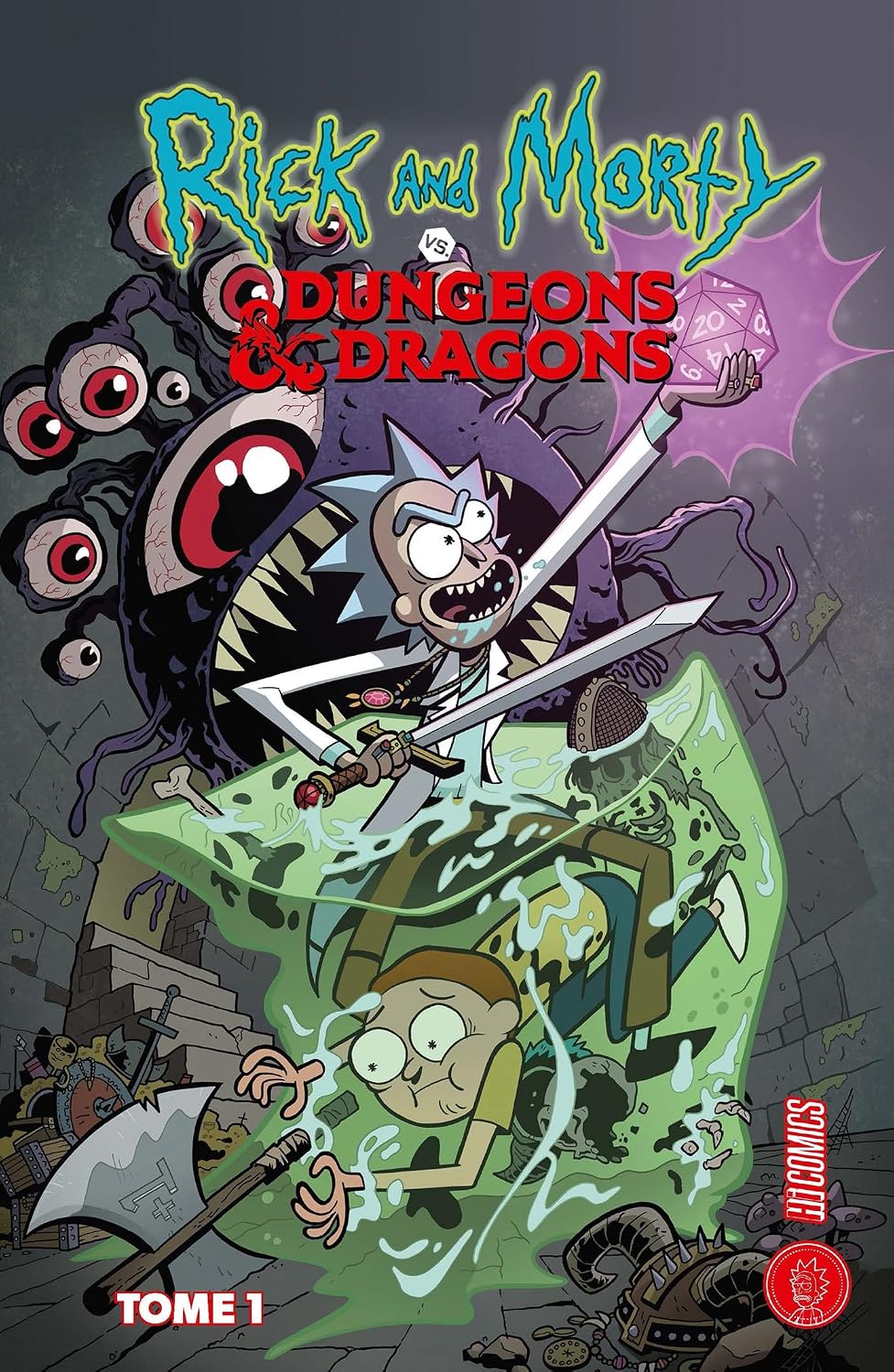 capítulo por capítulo baixar Rick & Morty VS. Dungeons & Dragons, T1: Rick & Morty VS. Dungeons & Dragons (French Edition)