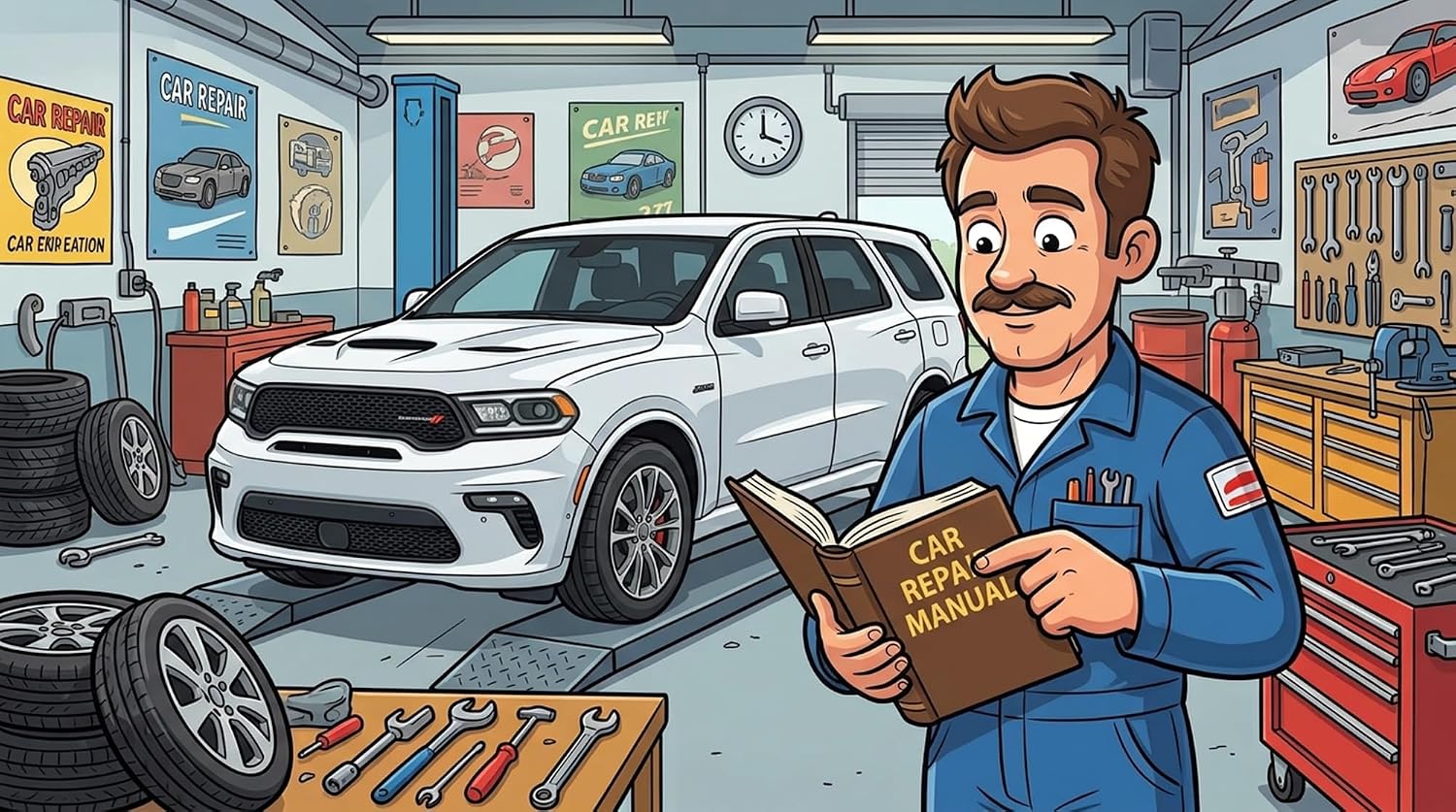 Dodge Durango 2017-2020, Vehicle Repair Manual, Parts, Wiring, Workshop Book (English Edition) baixar o livro de graça