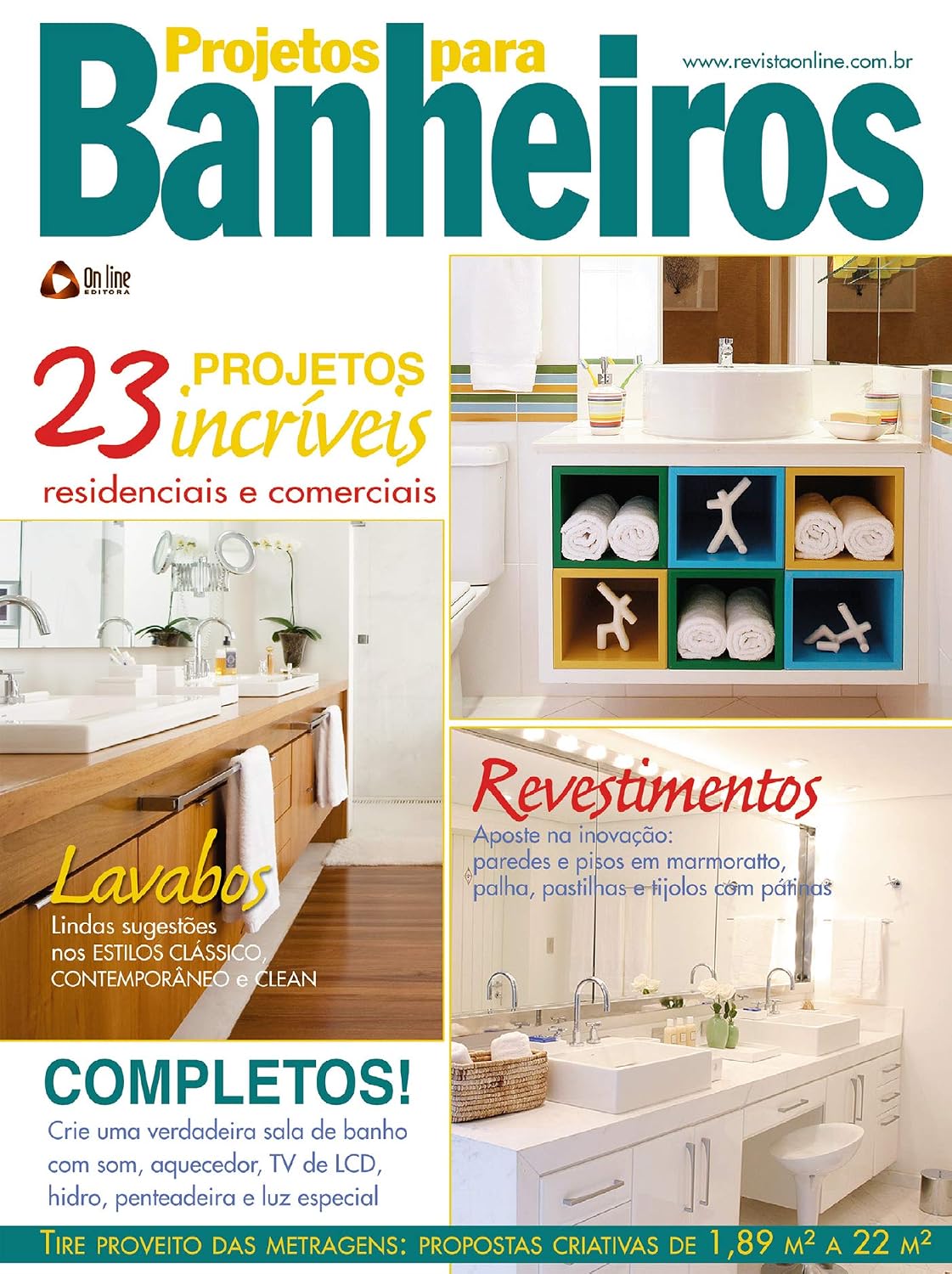 ler totalmente Projetos para Banheiros: Edição 8