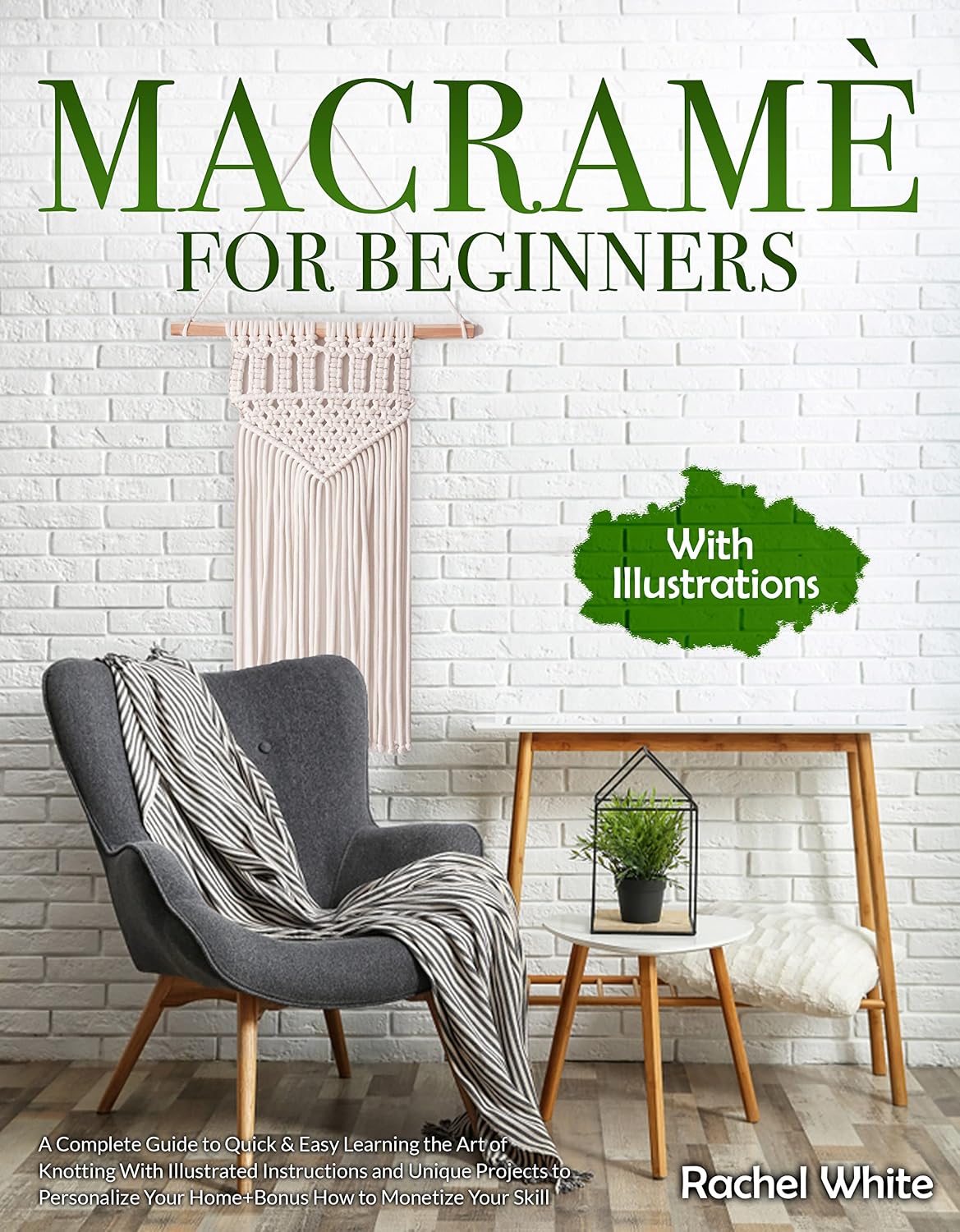 ler totalmente Macramé For Beginners: A Complete Guide to Quick & Easy Learning the Art of Knotting With Illustrated Instructions and Unique Projects to Personalize Your... to Monetize Your Skill. (English Edition)