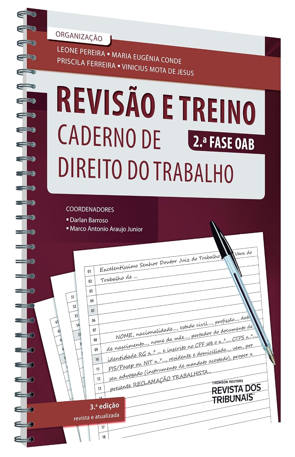 Revisão e Treino 2ª Fase OAB. Caderno de Direito do Trabalho