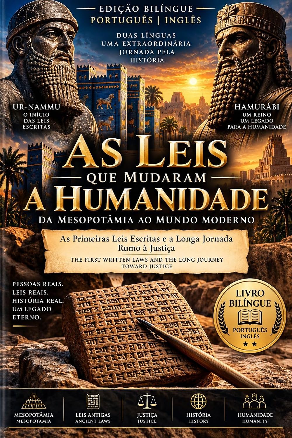 AS PRIMEIRAS LEIS DA CIVILIZAÇÃO: Ur-Nammu e Hamurábi: Os Antigos Códigos que Moldaram a Justiça, o Poder e a Sociedade baixar o livro de graça