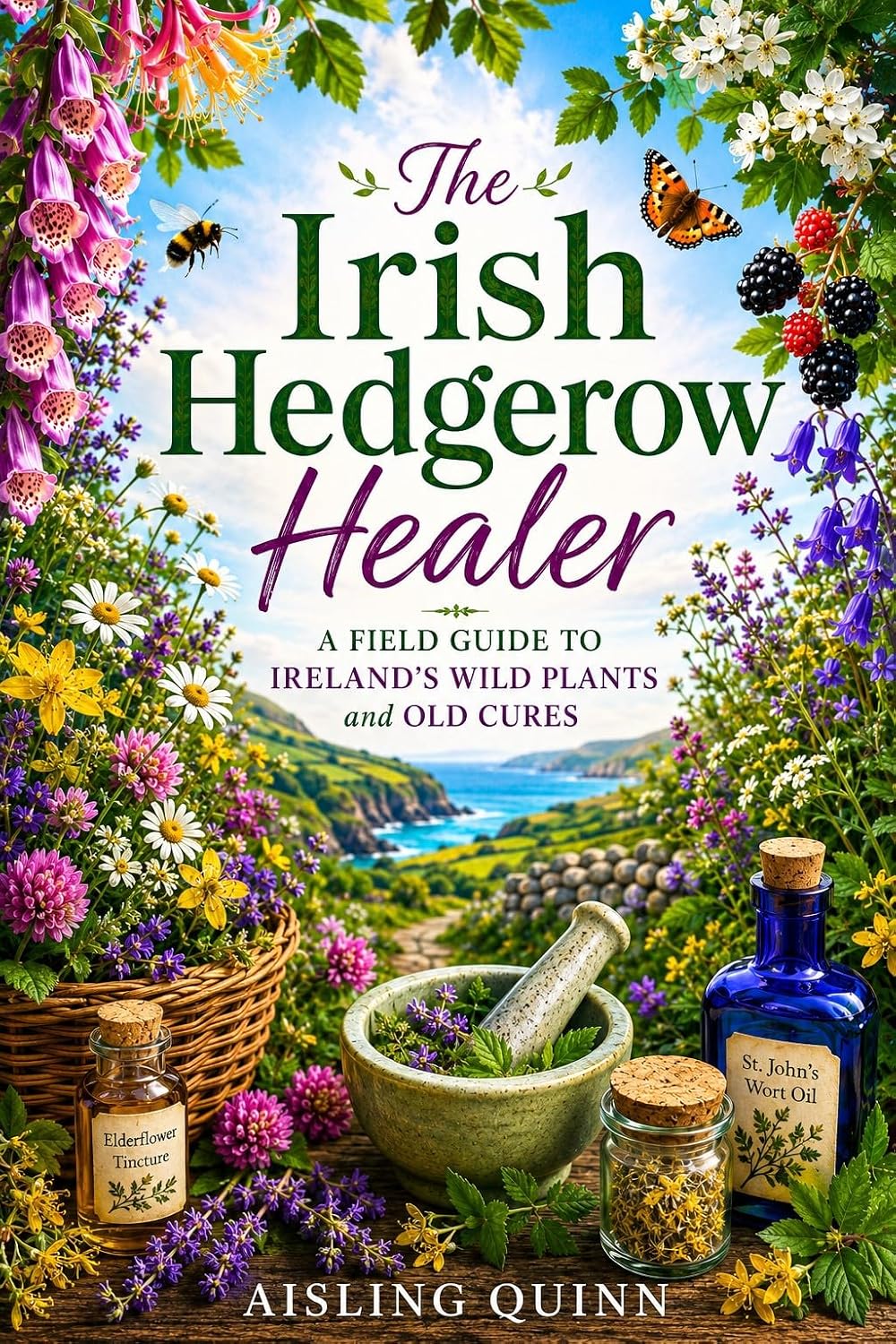 The Irish Hedgerow Healer: A Field Guide to Ireland's Wild Plants and Old Cures (English Edition) baixar o livro de graça