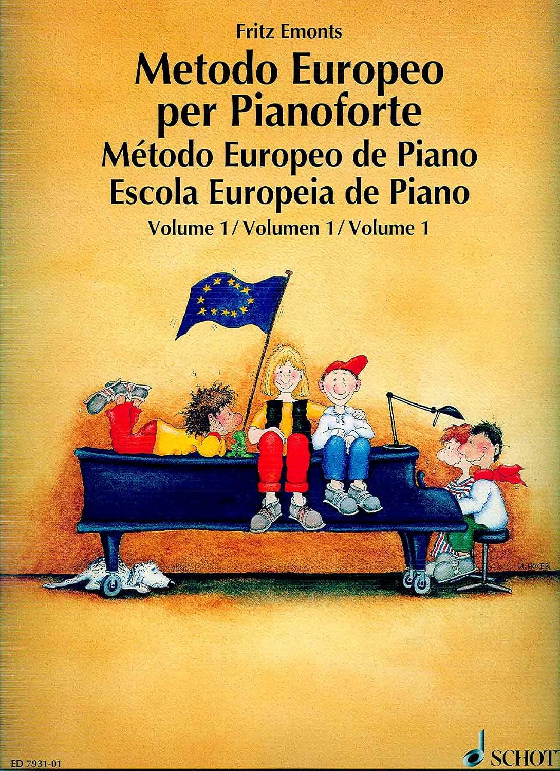 The European Piano Method - Volume 1: Spanish/Portuguese/Italian baixar o livro de graça
