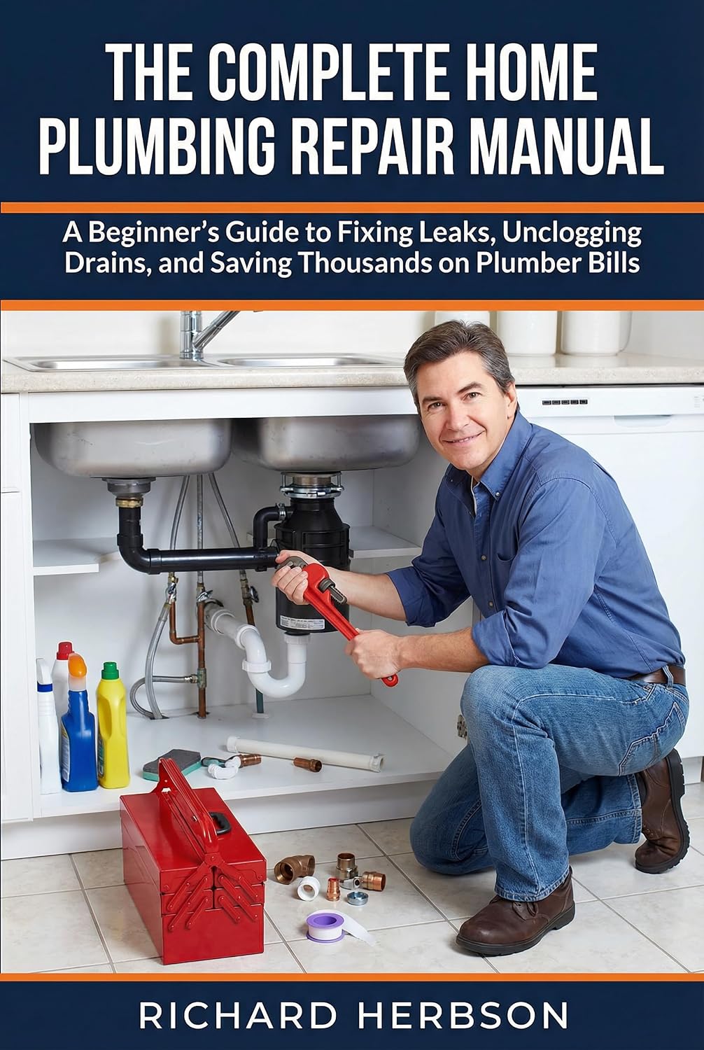 ler totalmente The Complete Home Plumbing Repair Manual: A Beginner's Guide to Fixing Leaks, Unclogging Drains, and Saving Thousands on Plumber Bills (English Edition)