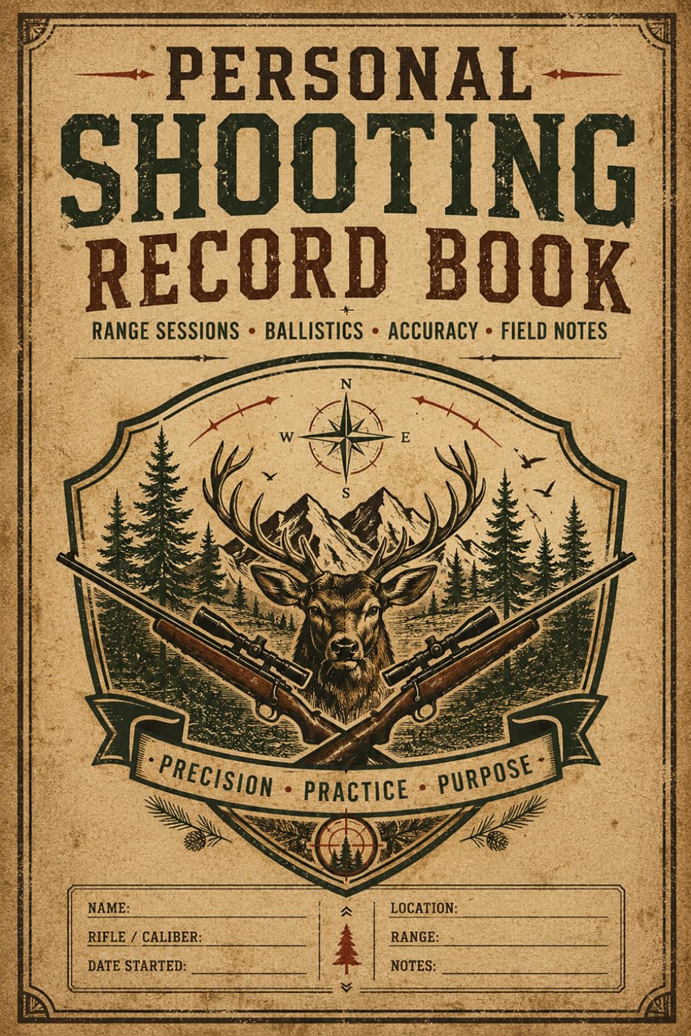 ler totalmente Personal Shooting Record Book: Daily Tracker for Accuracy, Range Sessions, Ammunition Usage, Target Results & Performance Notes