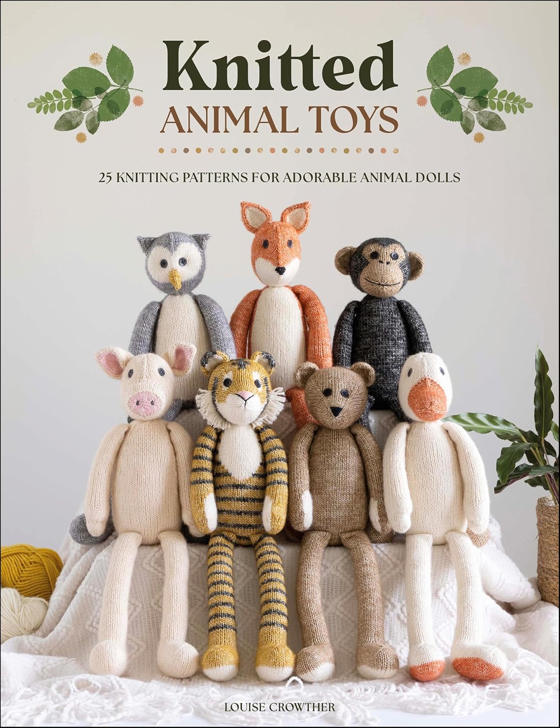 capítulo por capítulo baixar Knitted Animal Toys: 25 Knitting Patterns for Adorable Animal Dolls (English Edition)