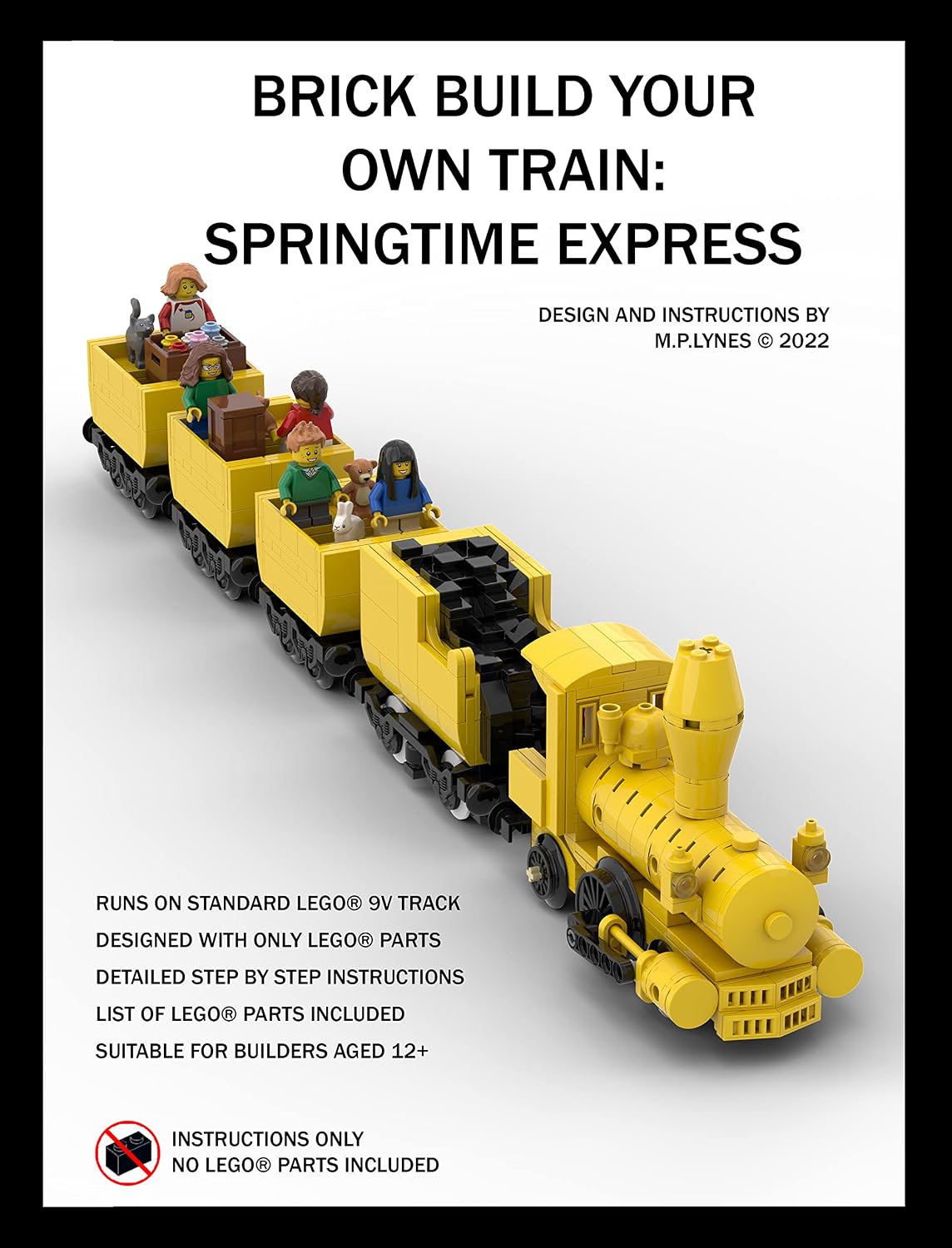 BRICK BUILD YOUR OWN TRAIN: SPRINGTIME EXPRESS (English Edition) baixar livro de graça