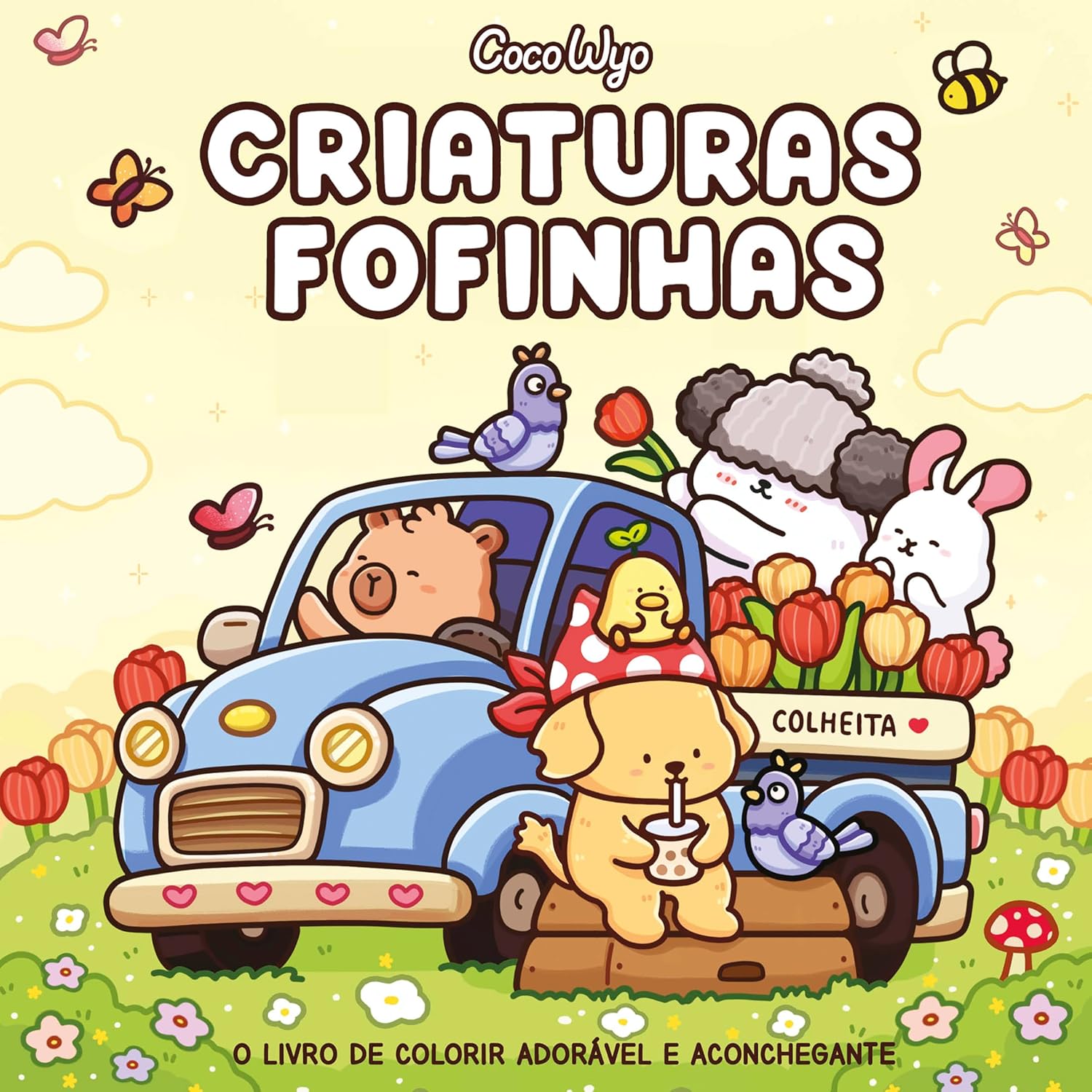 capítulo por capítulo baixar Criaturas fofinhas (Cozy Cuties) – livro de colorir Coco Wyo