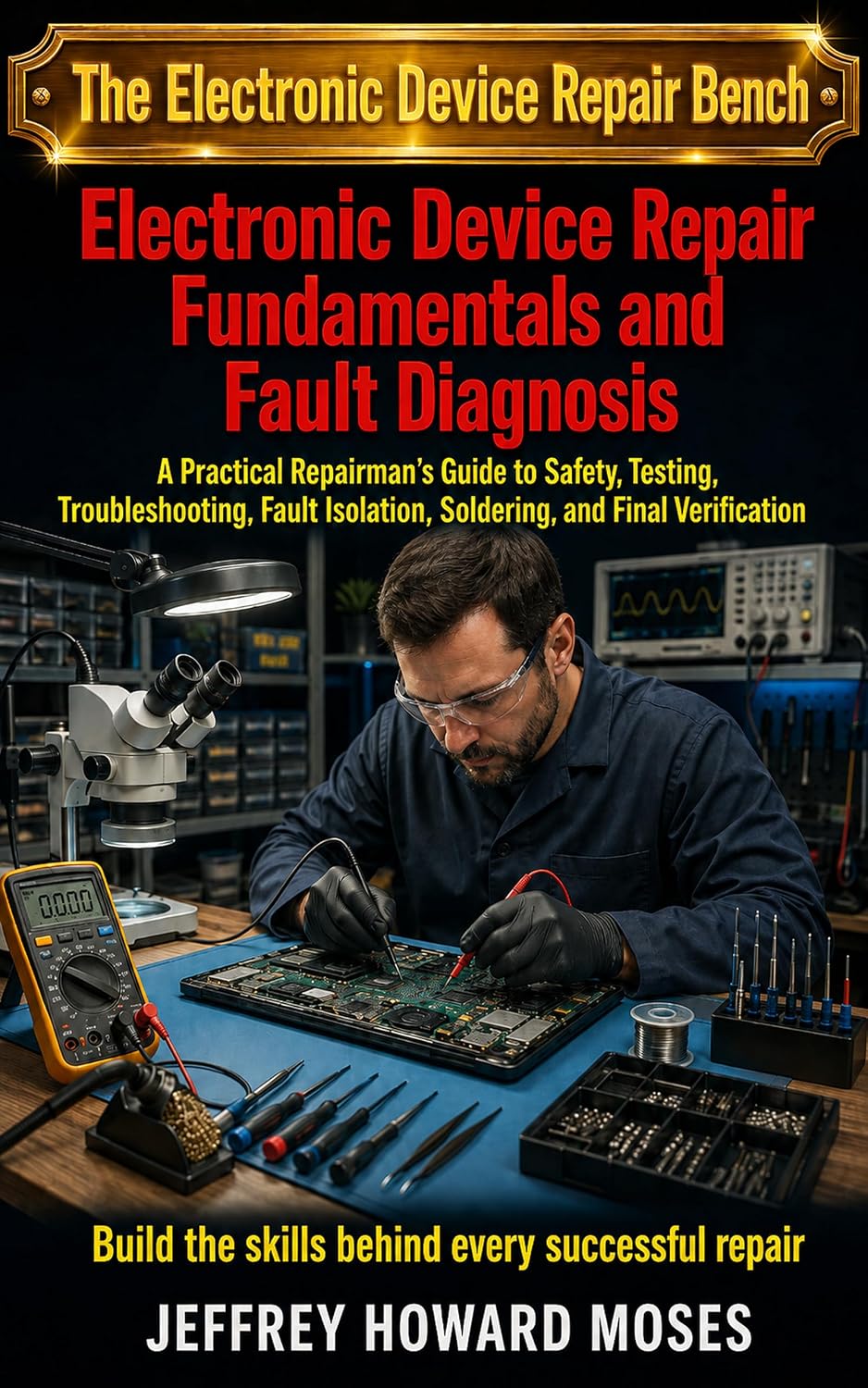 Electronic Device Repair Fundamentals and Fault Diagnosis: A Practical Repairman’s Guide to Safety, Testing, Troubleshooting, Fault Isolation, Soldering,... Repair Bench Book 1) (English Edition) baixar o livro de graça