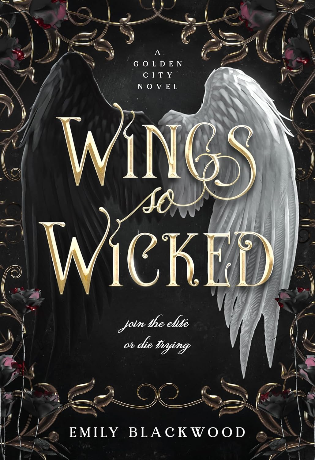 capítulo por capítulo baixar Wings So Wicked: A Rivals to Lovers Dark Fantasy Romance (Golden City Book 1) (English Edition)