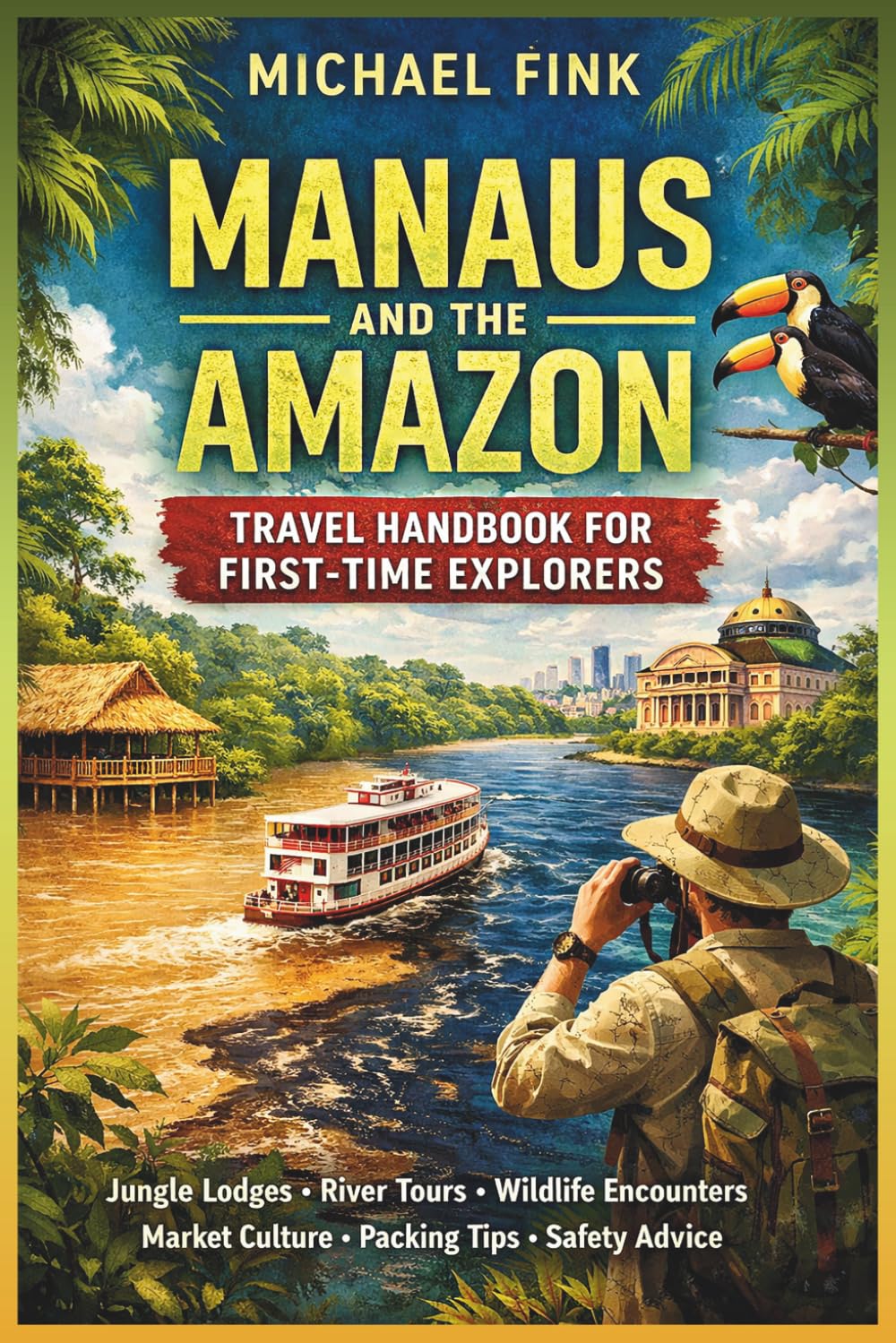 Manaus and the Amazon Travel Handbook for First-Time Explorers: Jungle Lodges, River Tours, Wildlife Encounters, Market Culture, Packing Tips, Safety Advice and Smarter Amazon Trip Planning baixar o livro de graça